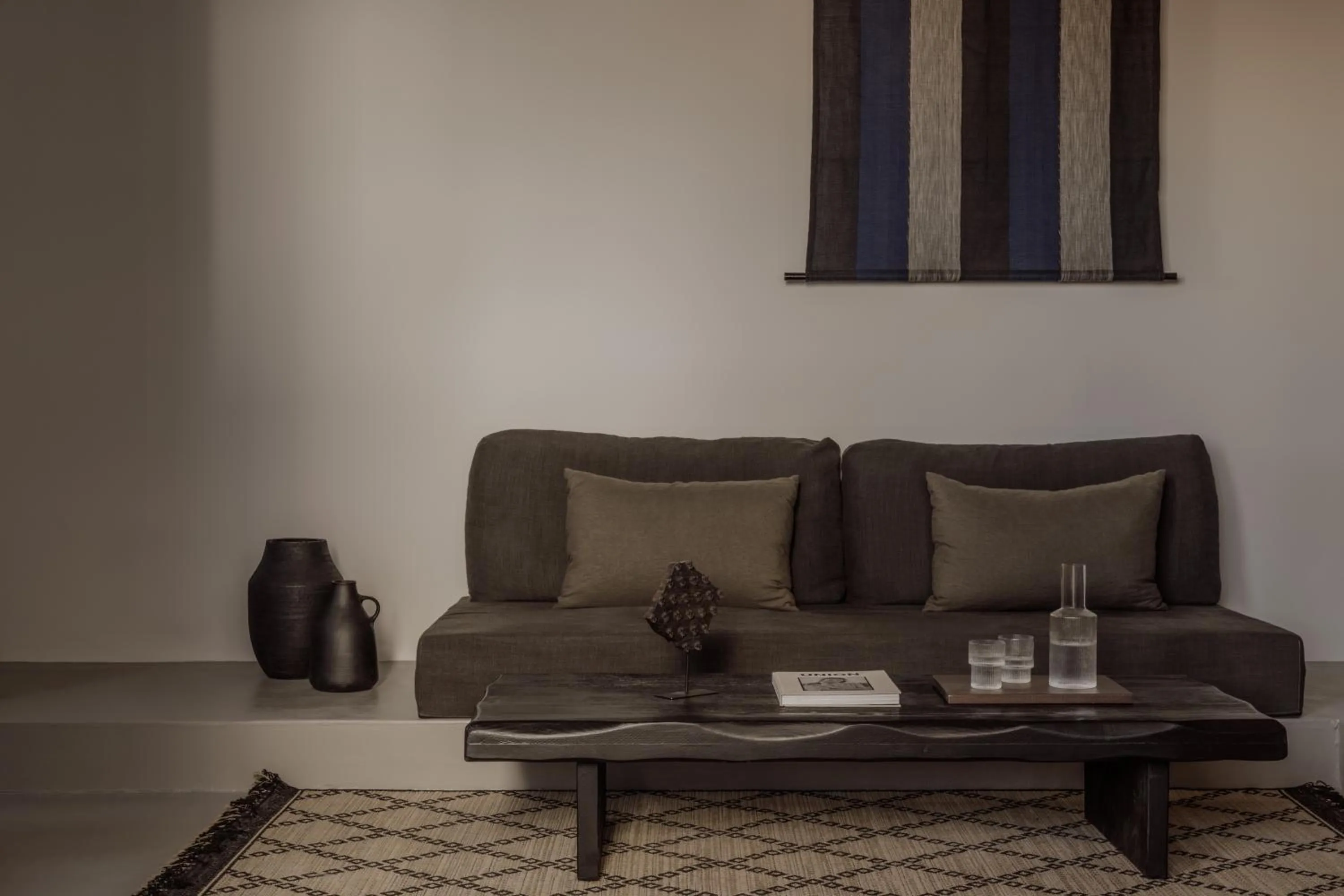 Living room in ananea Mykonos - Adults Only