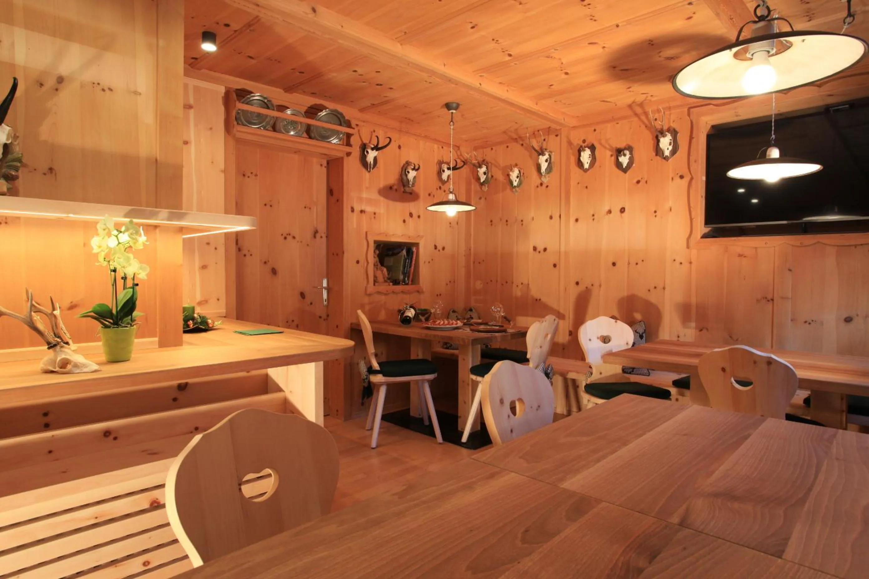 Lounge or bar in Garni Tramans