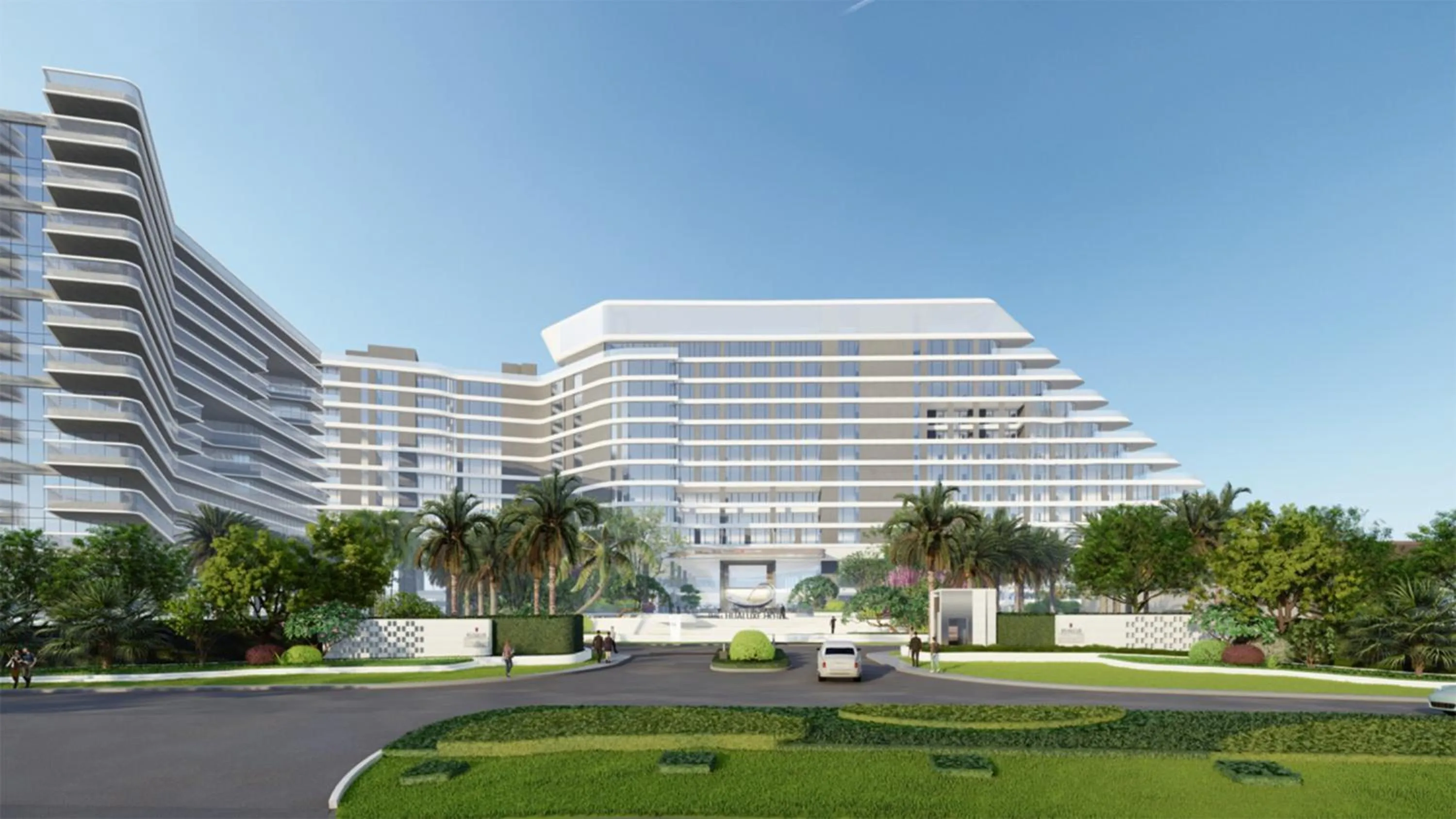Property building in HUALUXE Beihai Silver Beach Resort by IHG