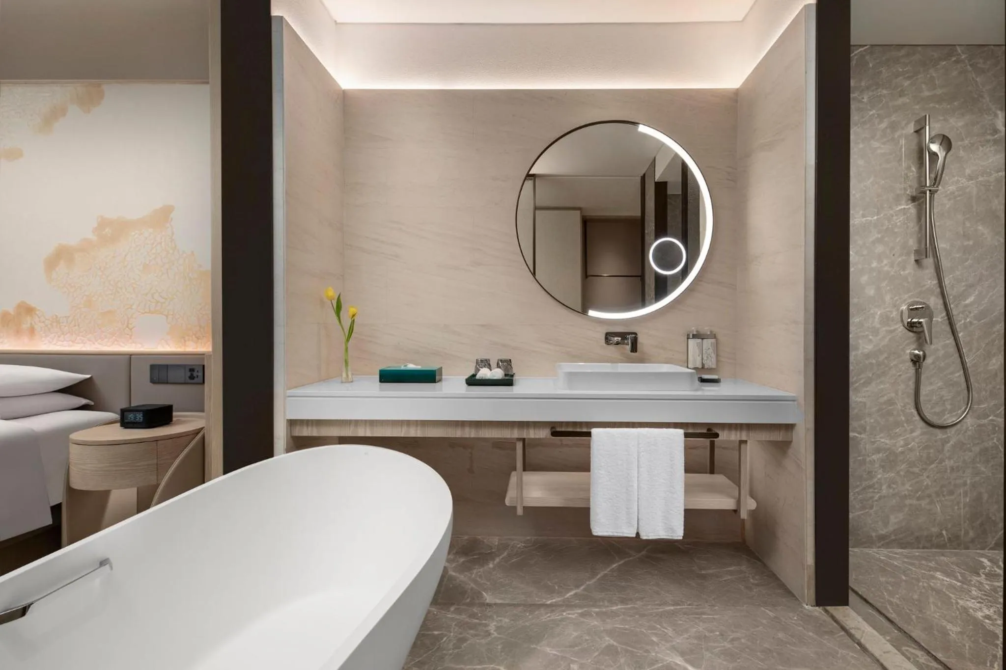 Bathroom in HUALUXE Beihai Silver Beach Resort by IHG