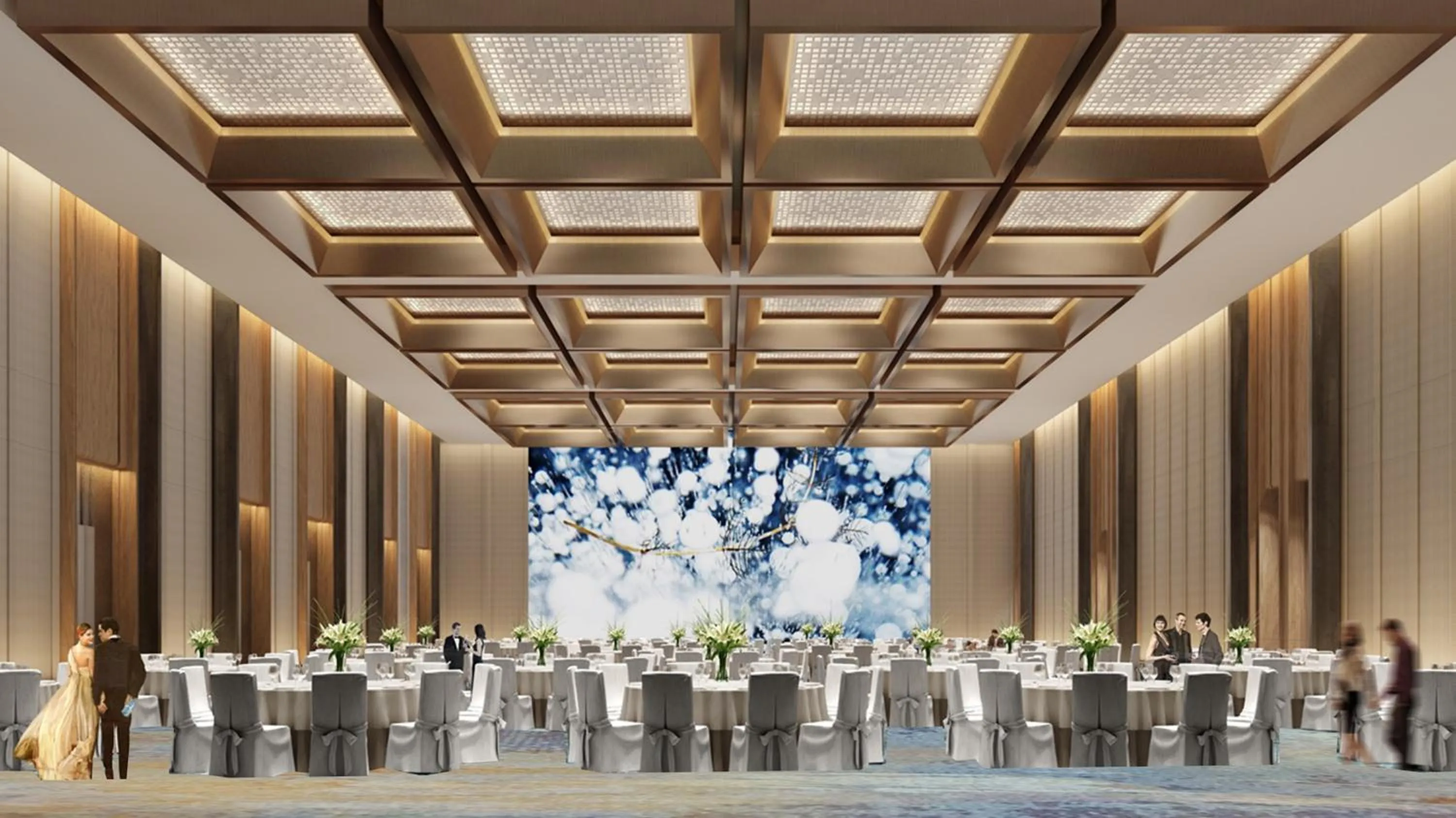 Banquet/Function facilities in HUALUXE Beihai Silver Beach Resort by IHG