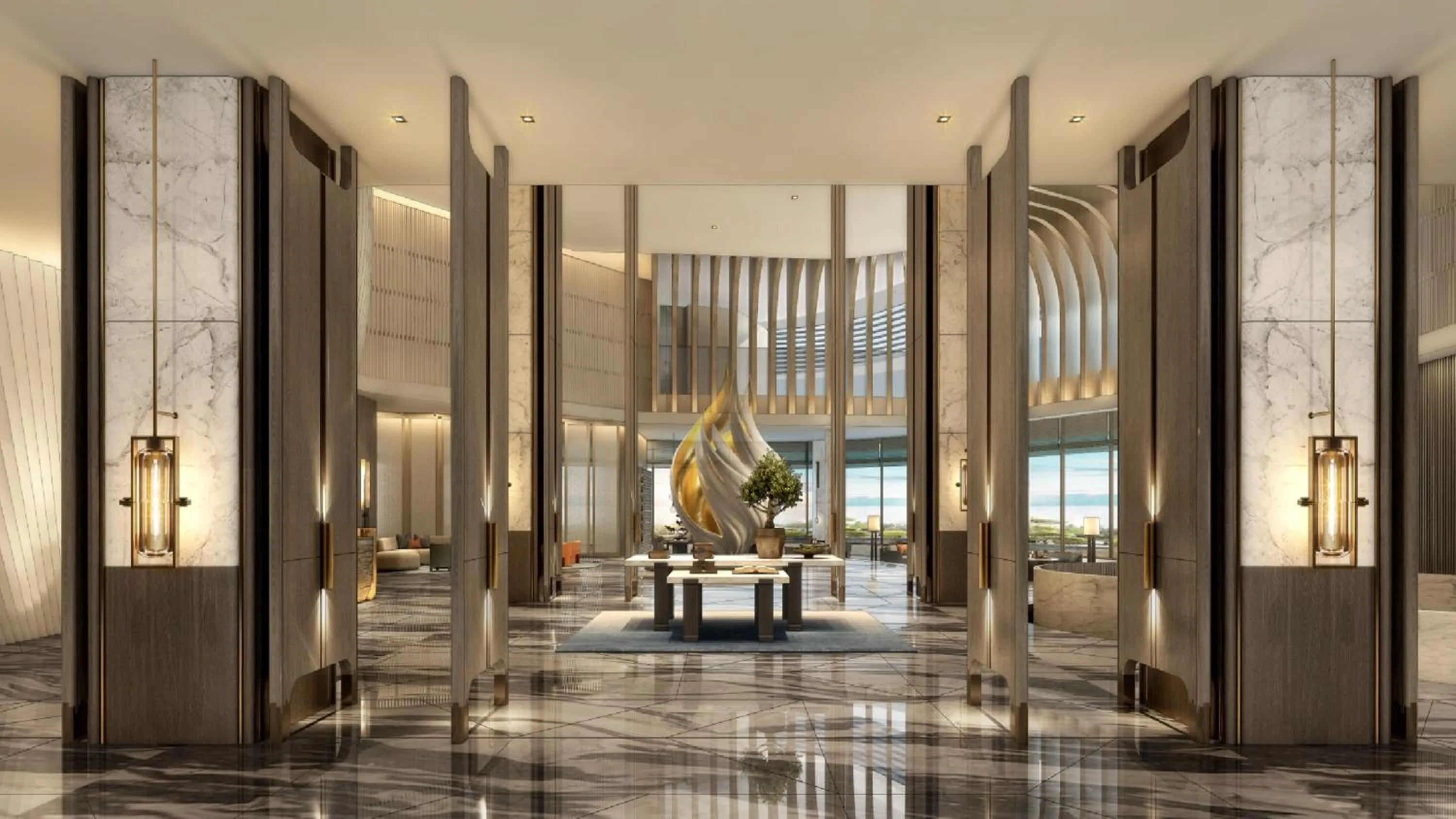 Property building in HUALUXE Beihai Silver Beach Resort by IHG