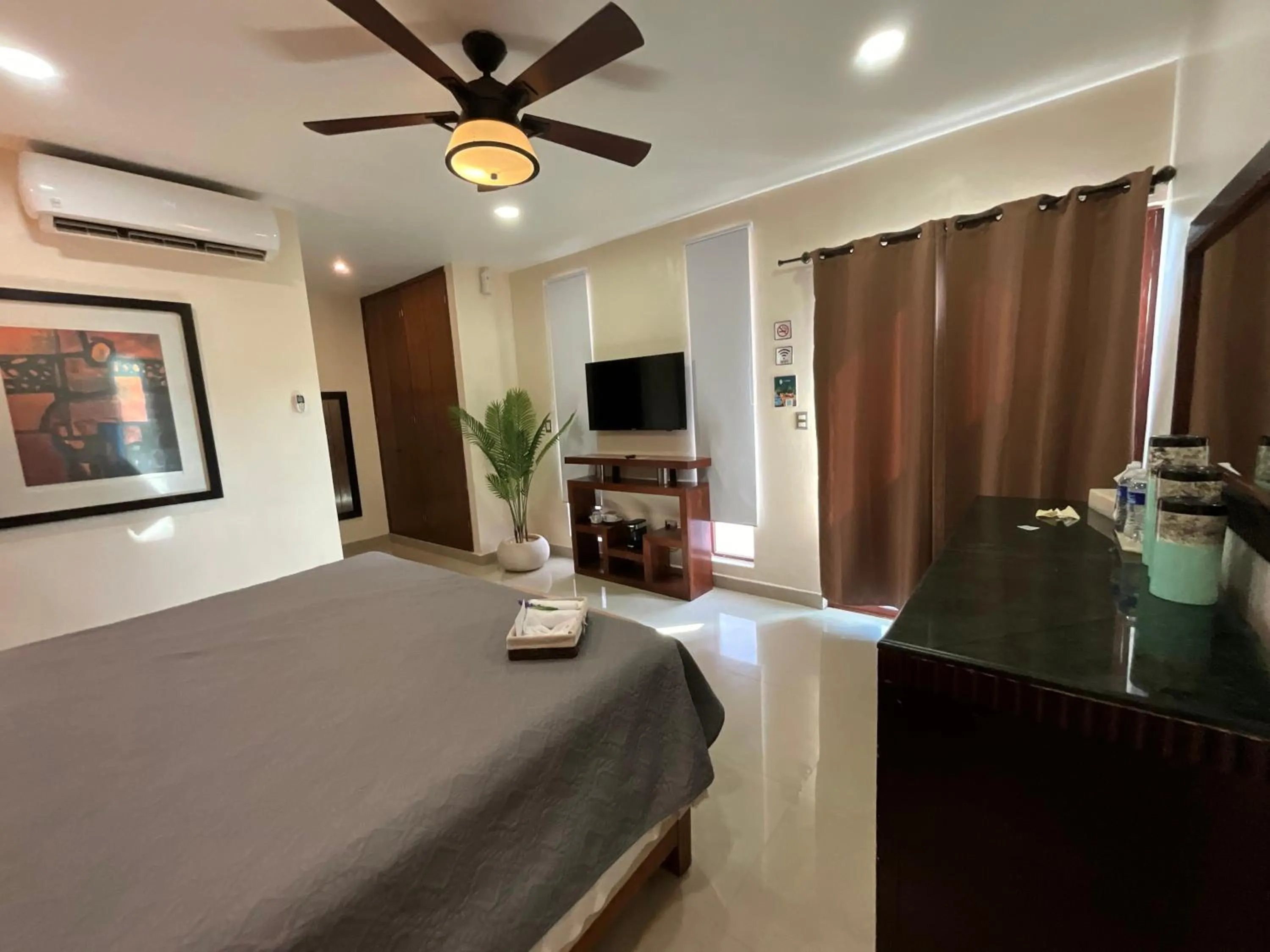 TV and multimedia, Bed in El Zaguán Colonial by GuruHotel