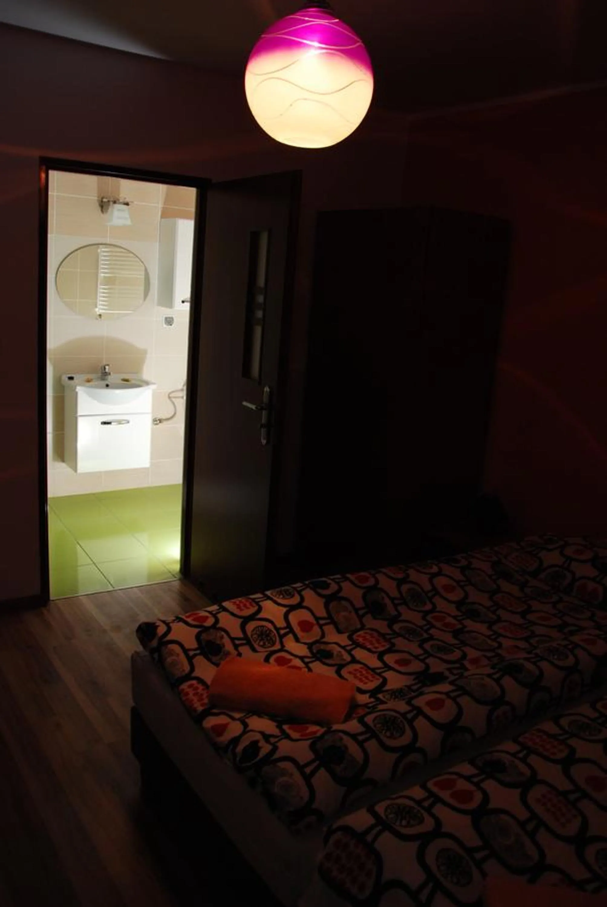 Bathroom, Bed in B&B Villa Varmia