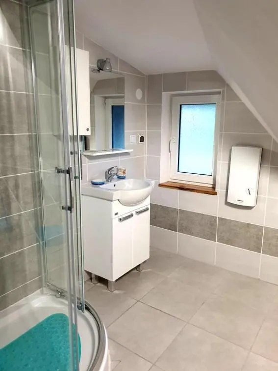 Shower in B&B Villa Varmia