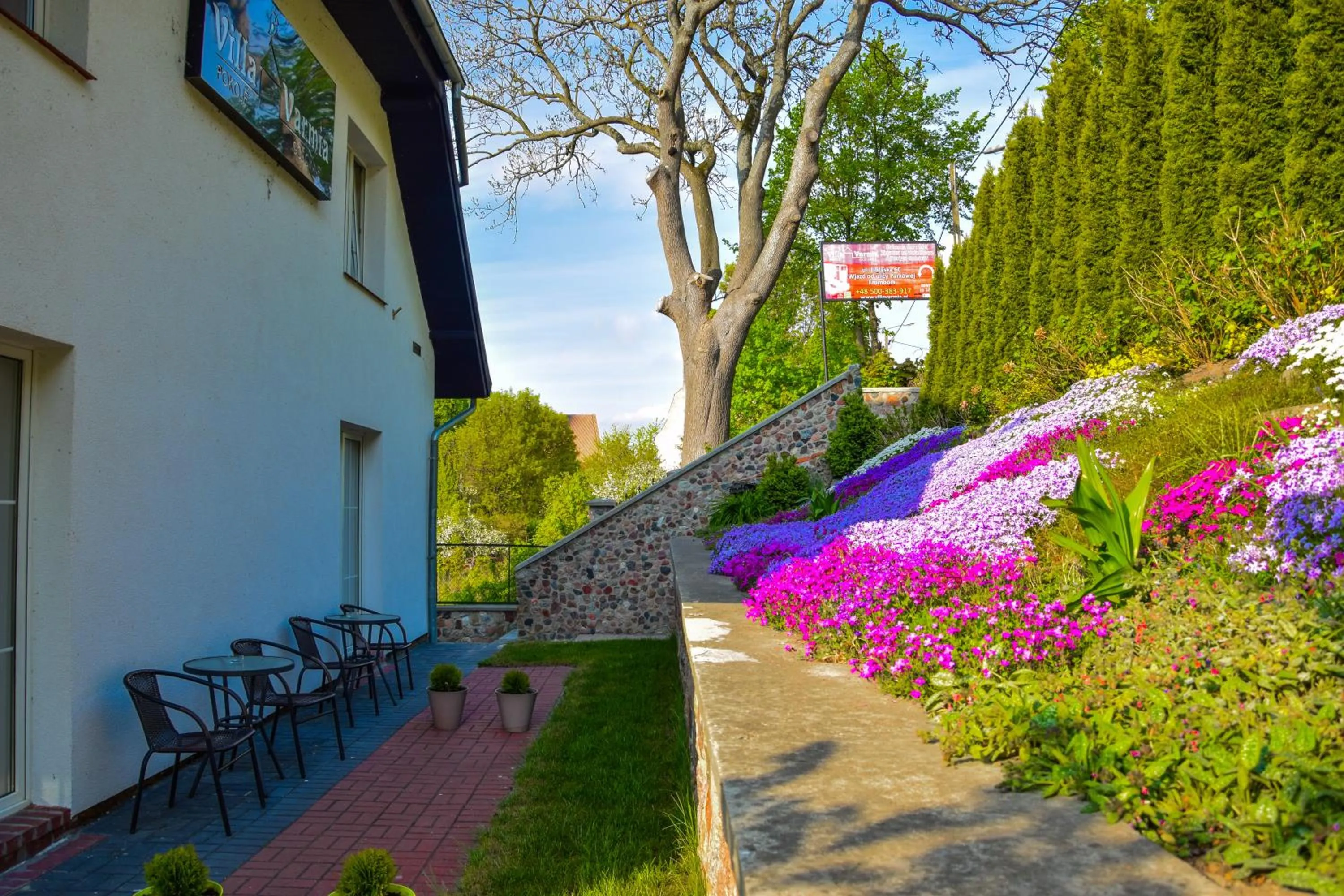 Property building in B&B Villa Varmia