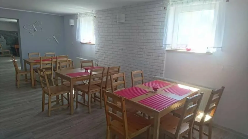 Kitchen or kitchenette in B&B Villa Varmia