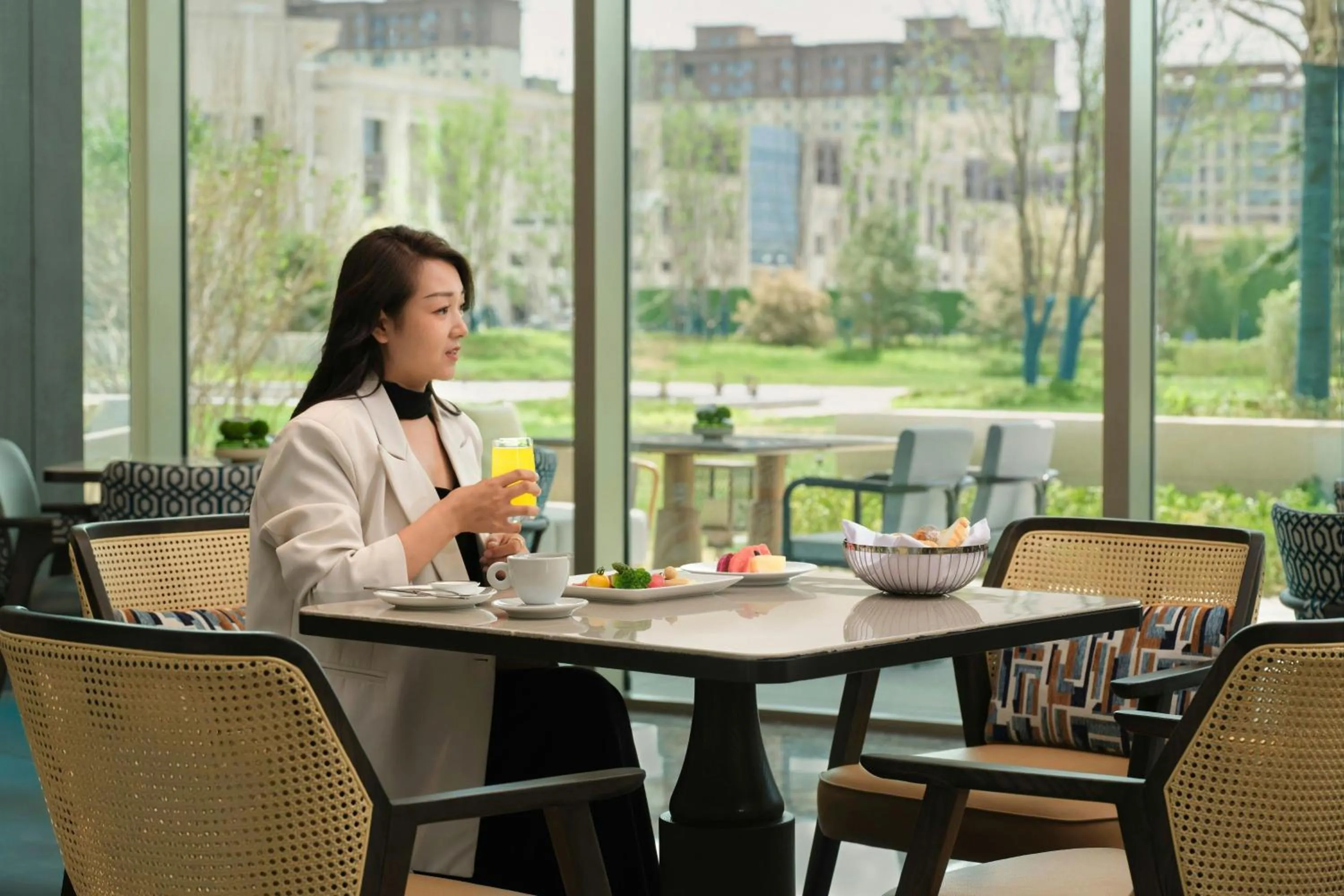 Breakfast in 库尔勒绿发万怡酒店