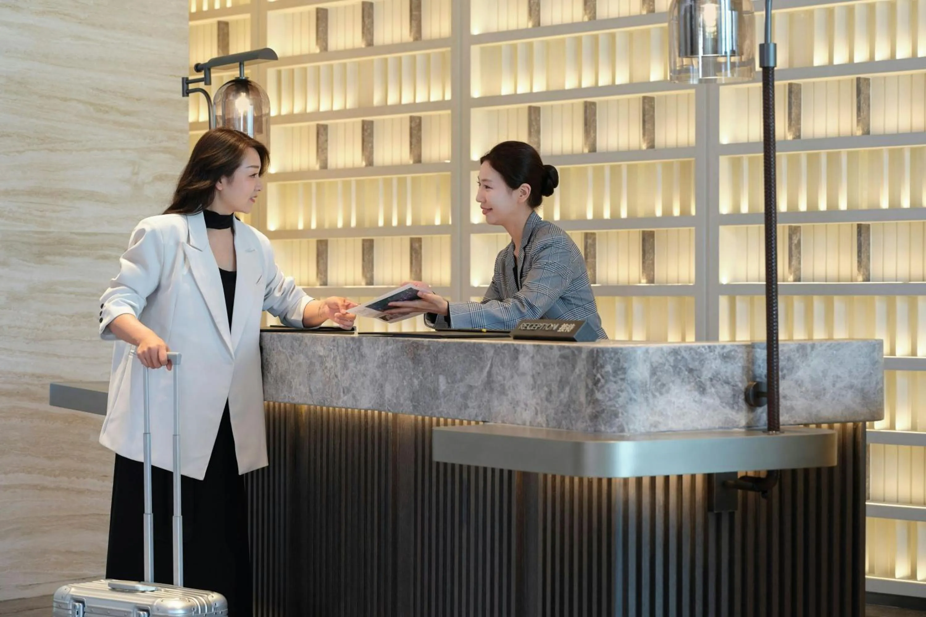 Lobby or reception in 库尔勒绿发万怡酒店