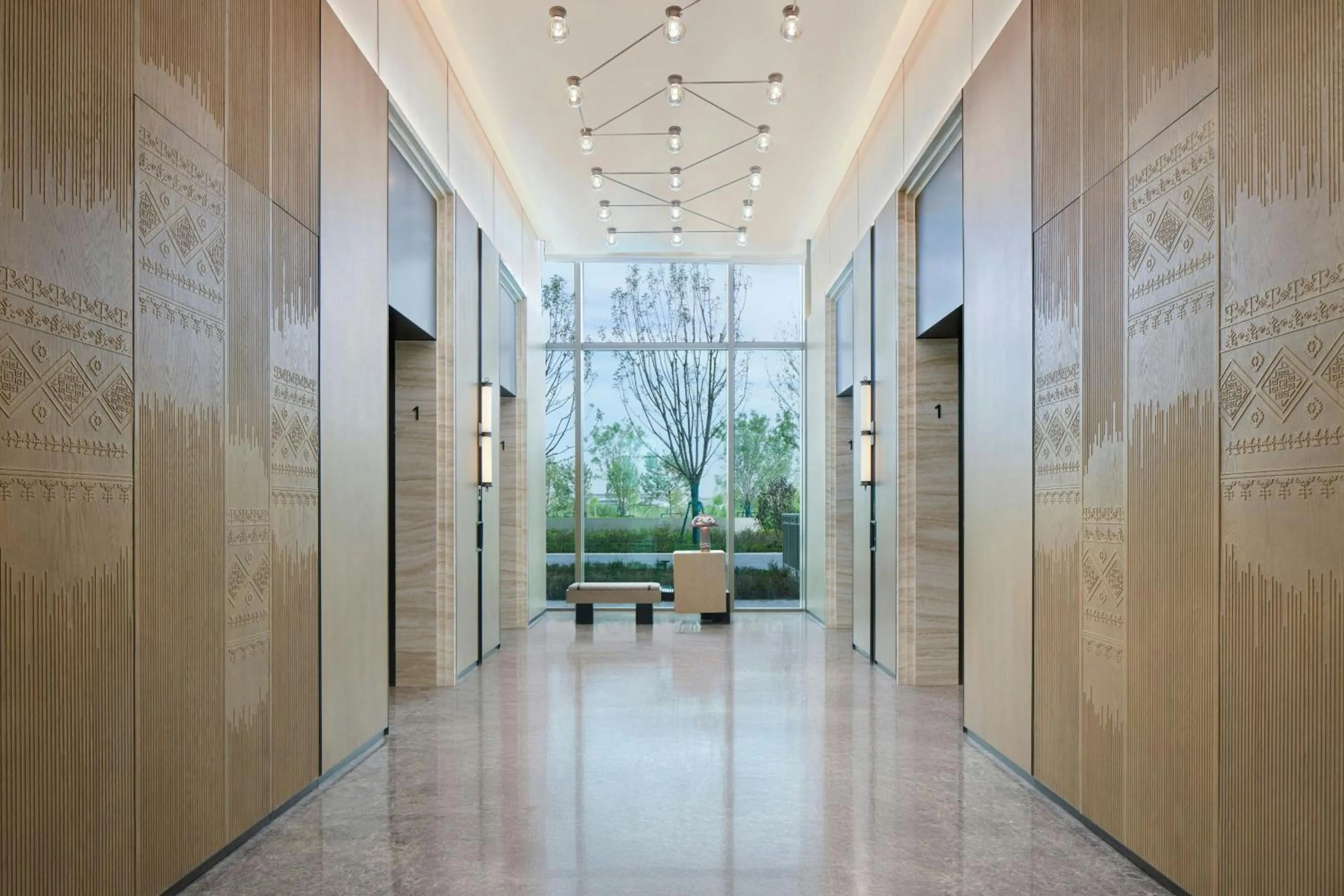 Lobby or reception in 库尔勒绿发万怡酒店