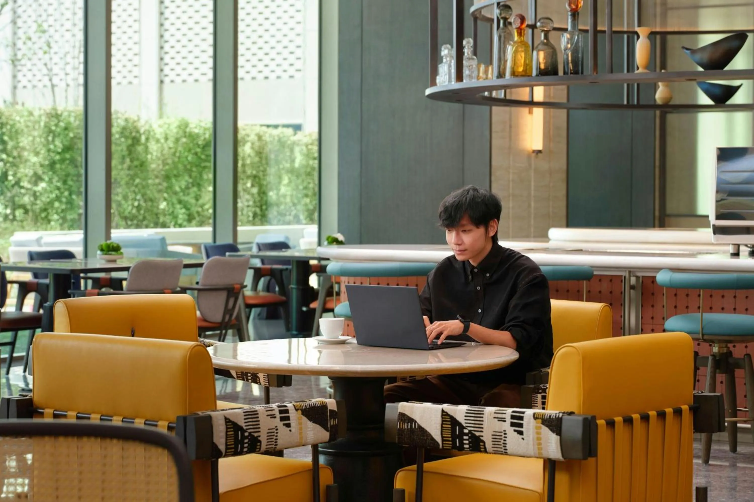 Lobby or reception in 库尔勒绿发万怡酒店