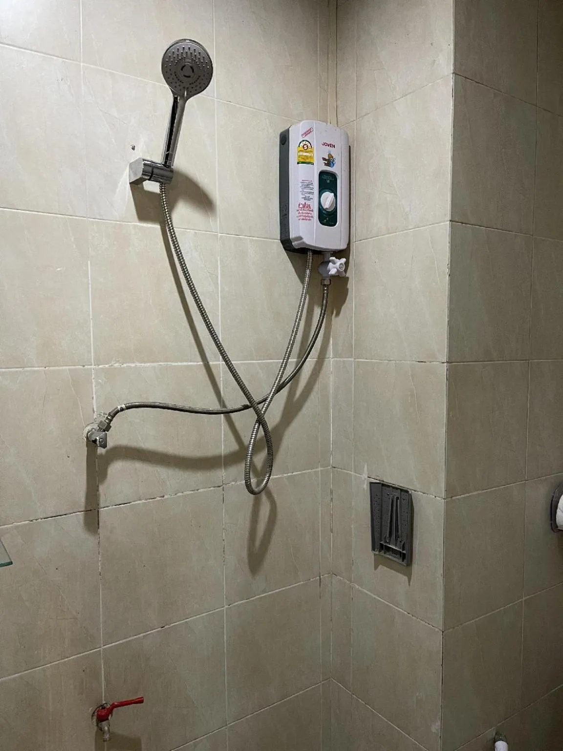 Shower in Lucky city hotel