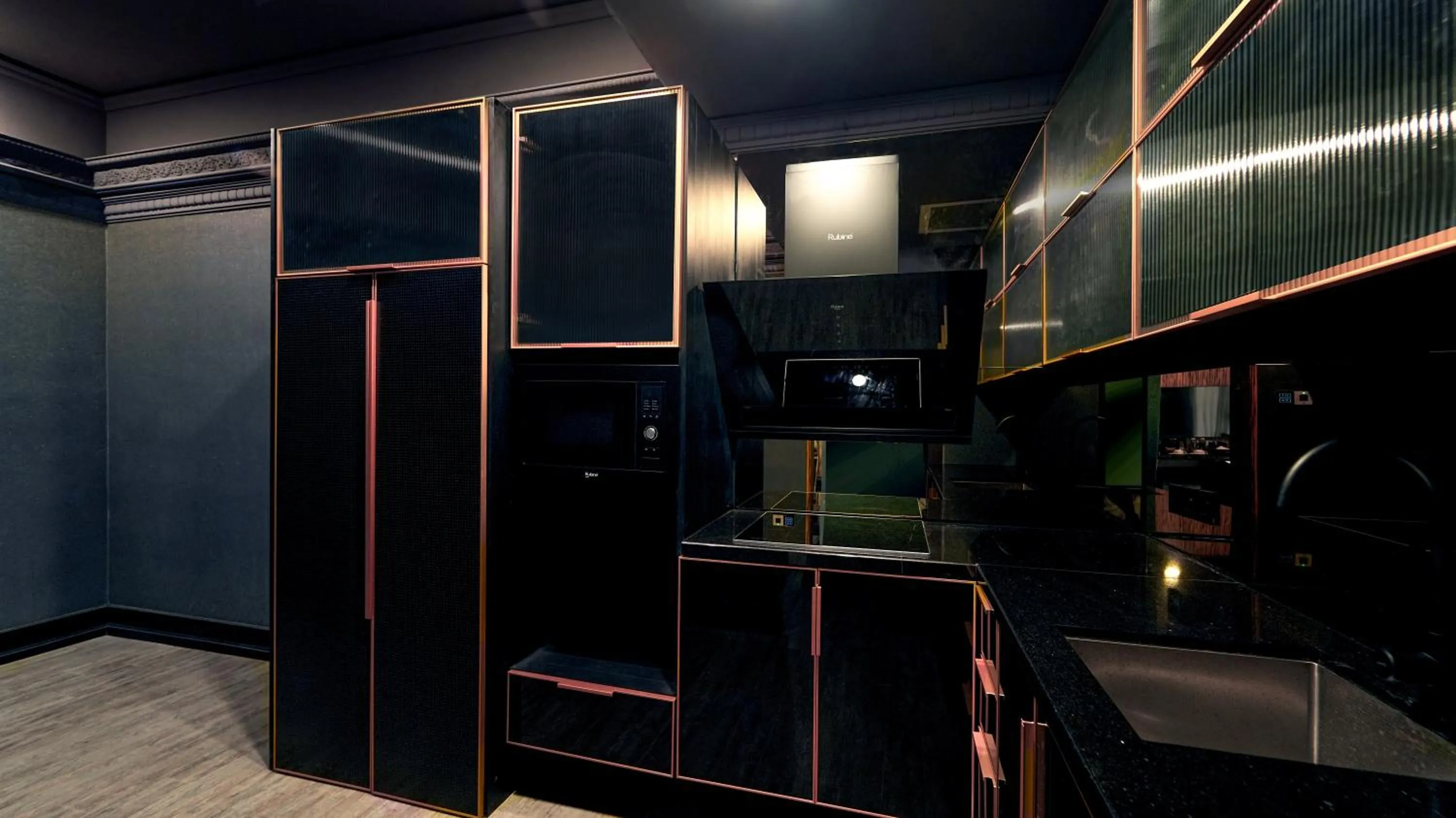 Kitchen or kitchenette in 1969 D'Kelly Hotel