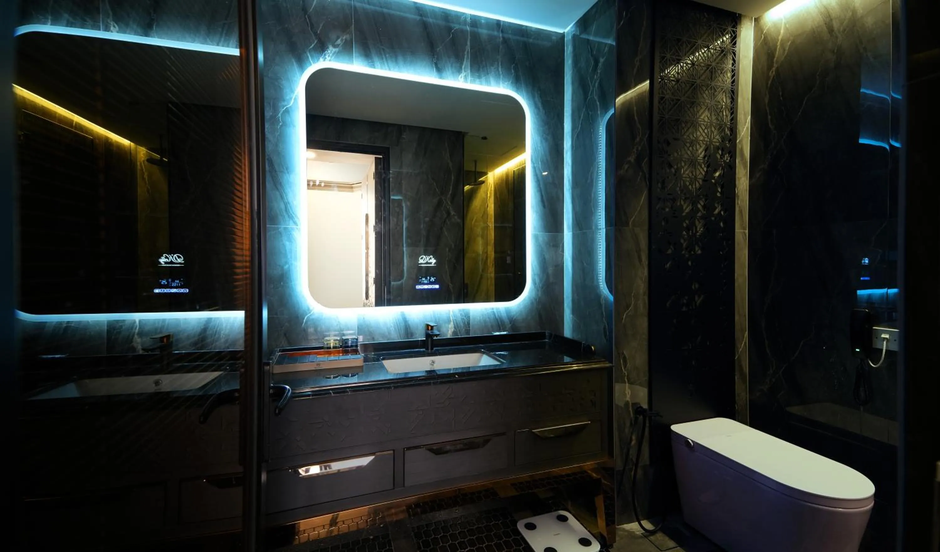 Bathroom in 1969 D'Kelly Hotel