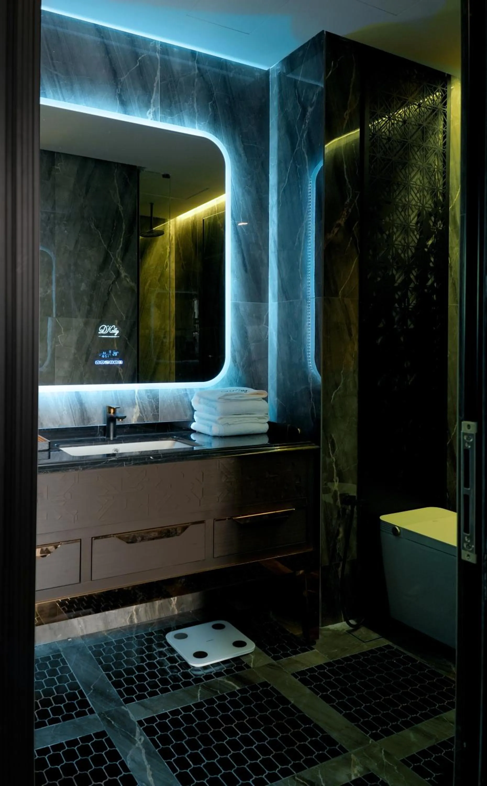 Bathroom in 1969 D'Kelly Hotel