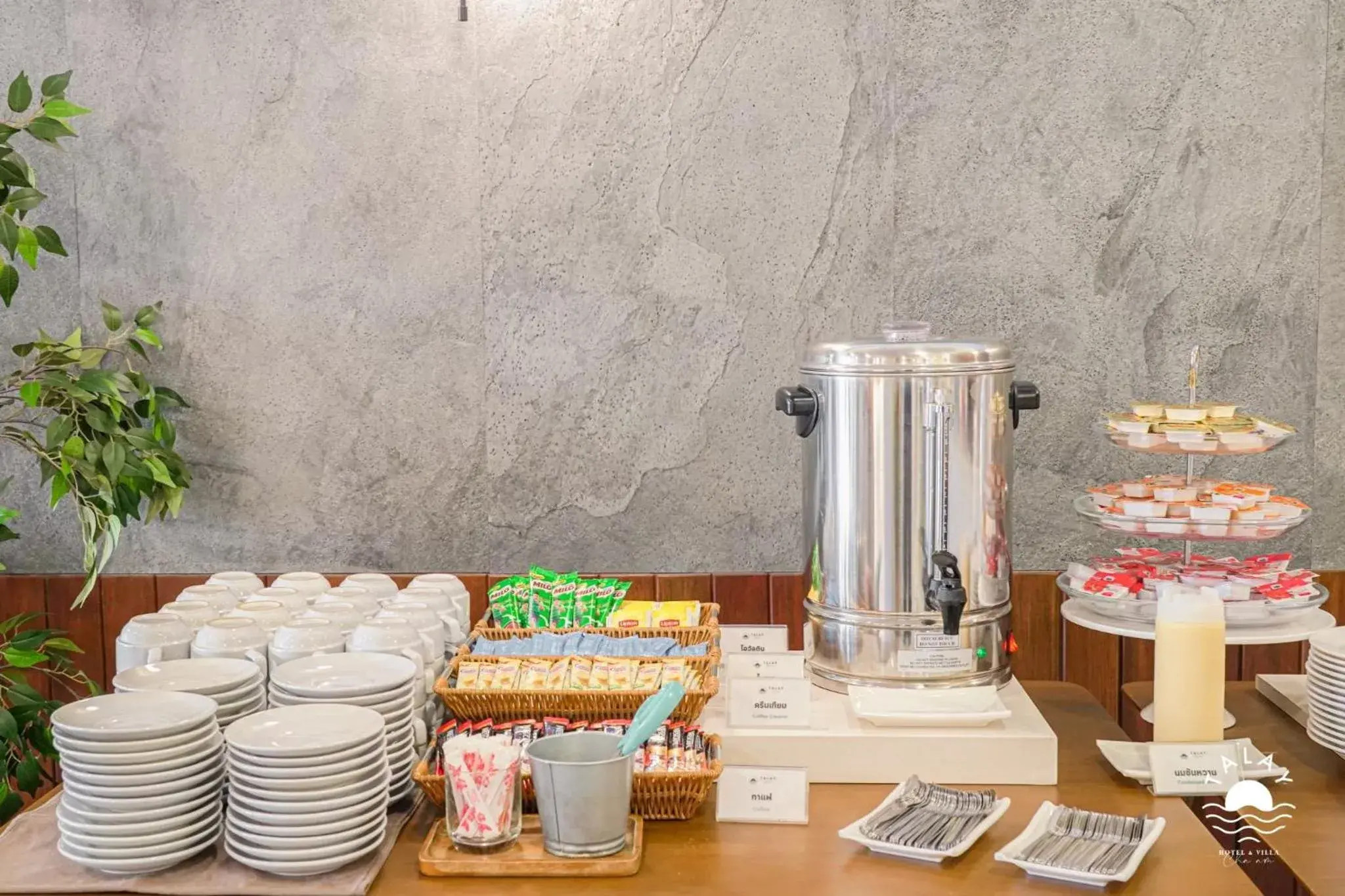 Breakfast in Talay Hotel and Villa Cha-am Breakfast in Talay Hotel and Villa Cha-am