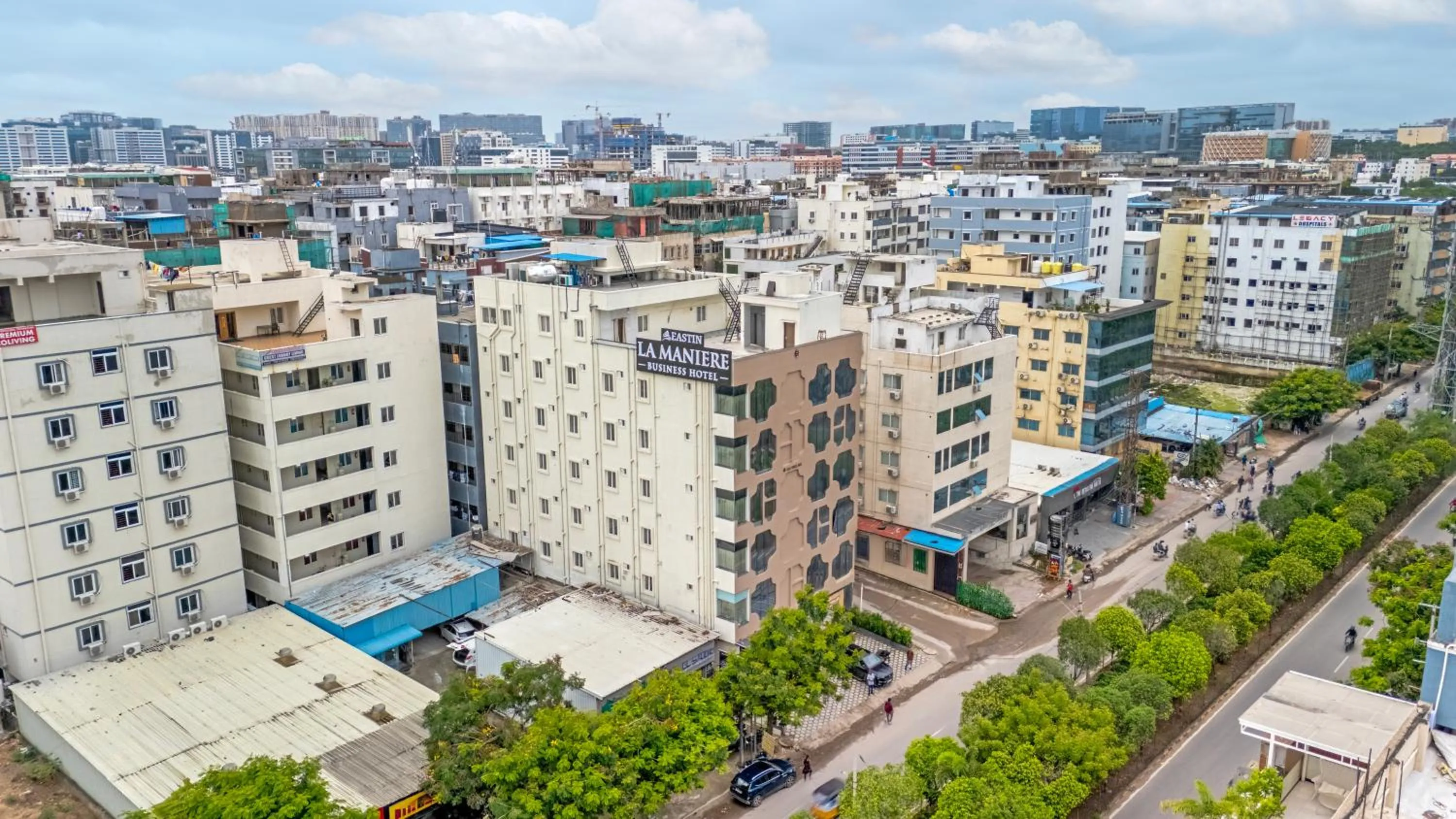 Property building in ECKO La Maniere Business Hotels