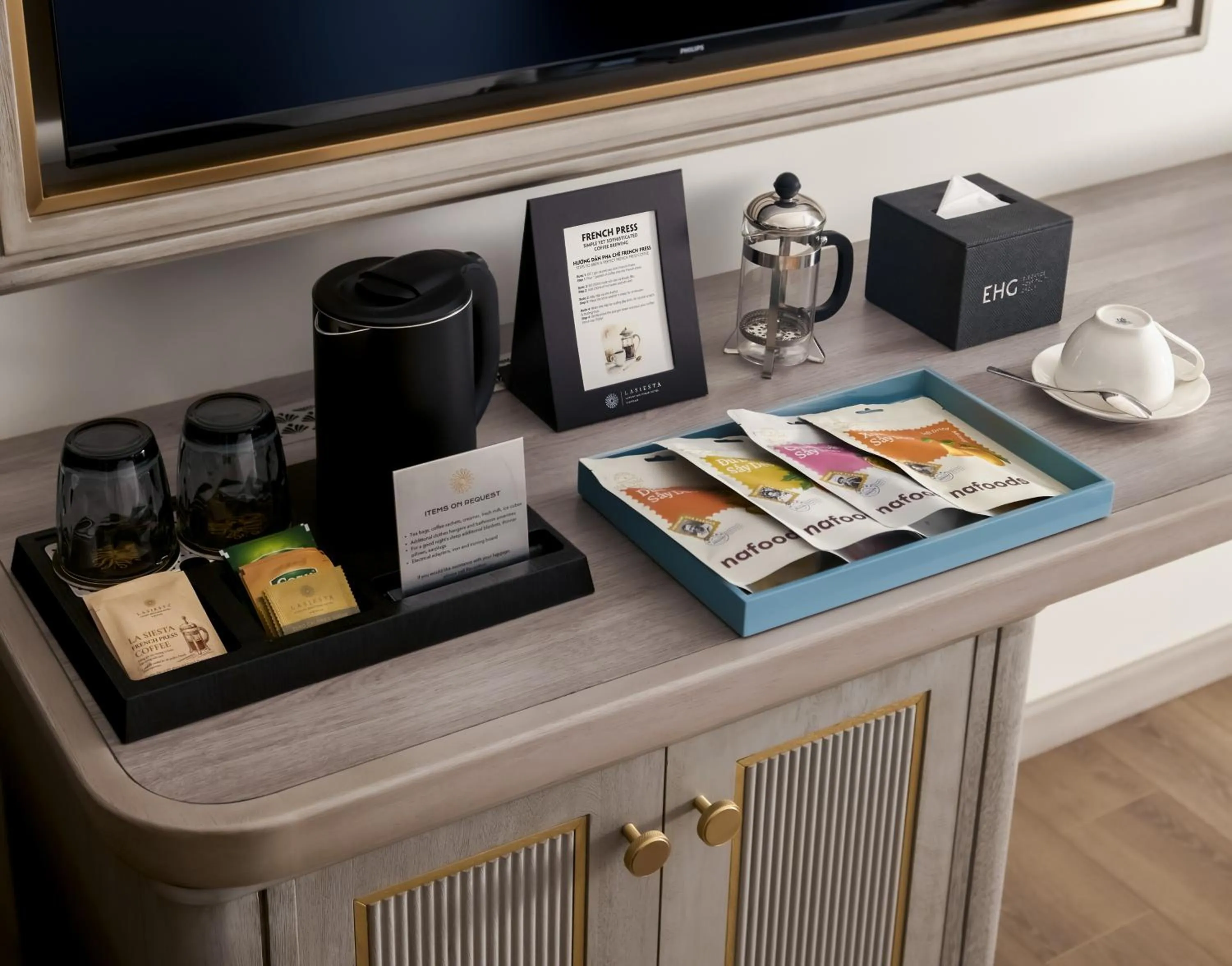 minibar in La Siesta Premium Lakeside