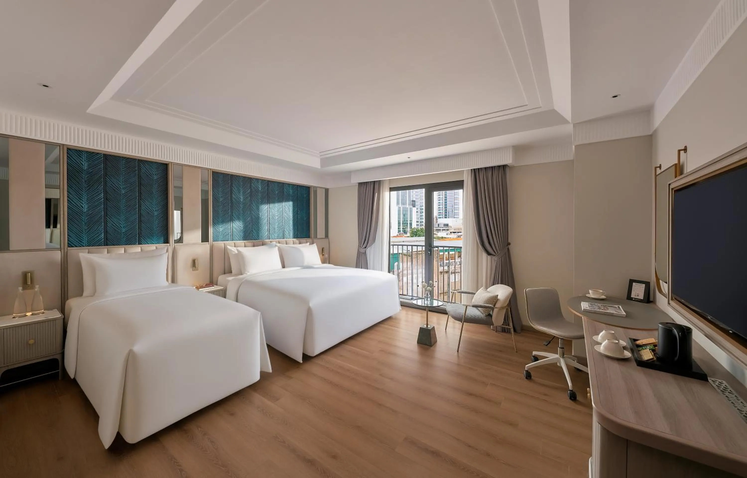 Bed in La Siesta Premium Lakeside