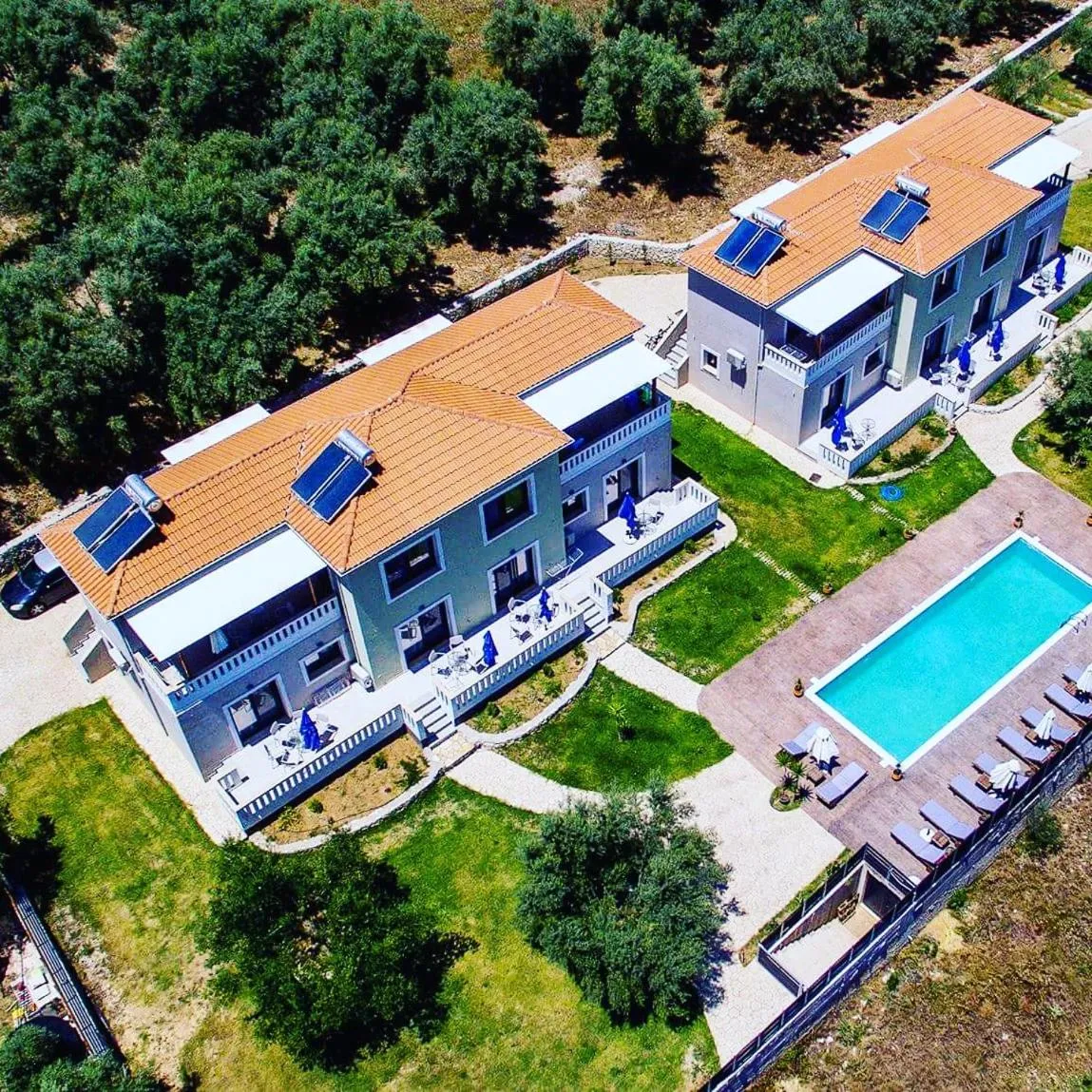 Patio in Golden Sun Villas