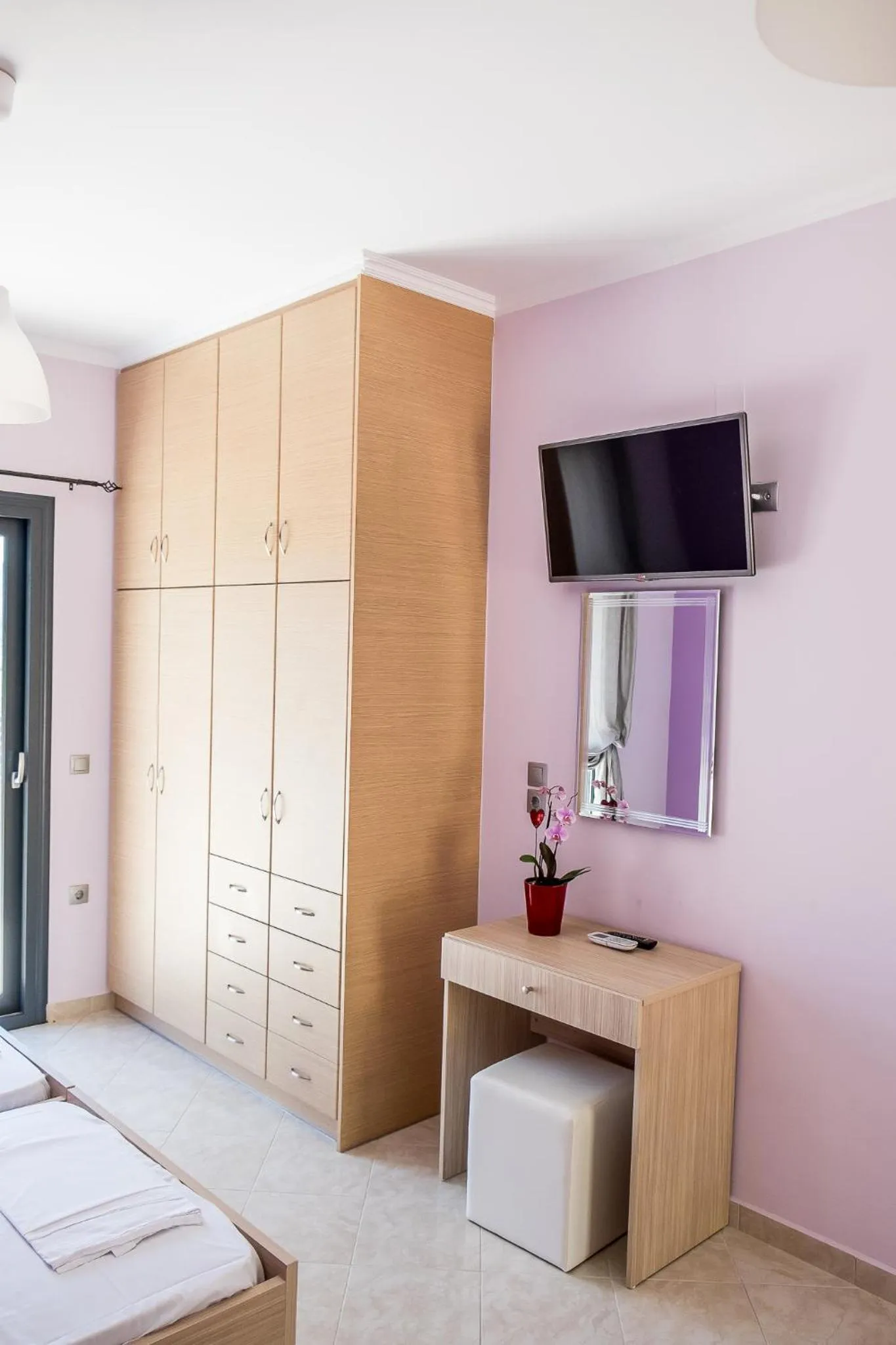 Decorative detail, Bed in Golden Sun Villas