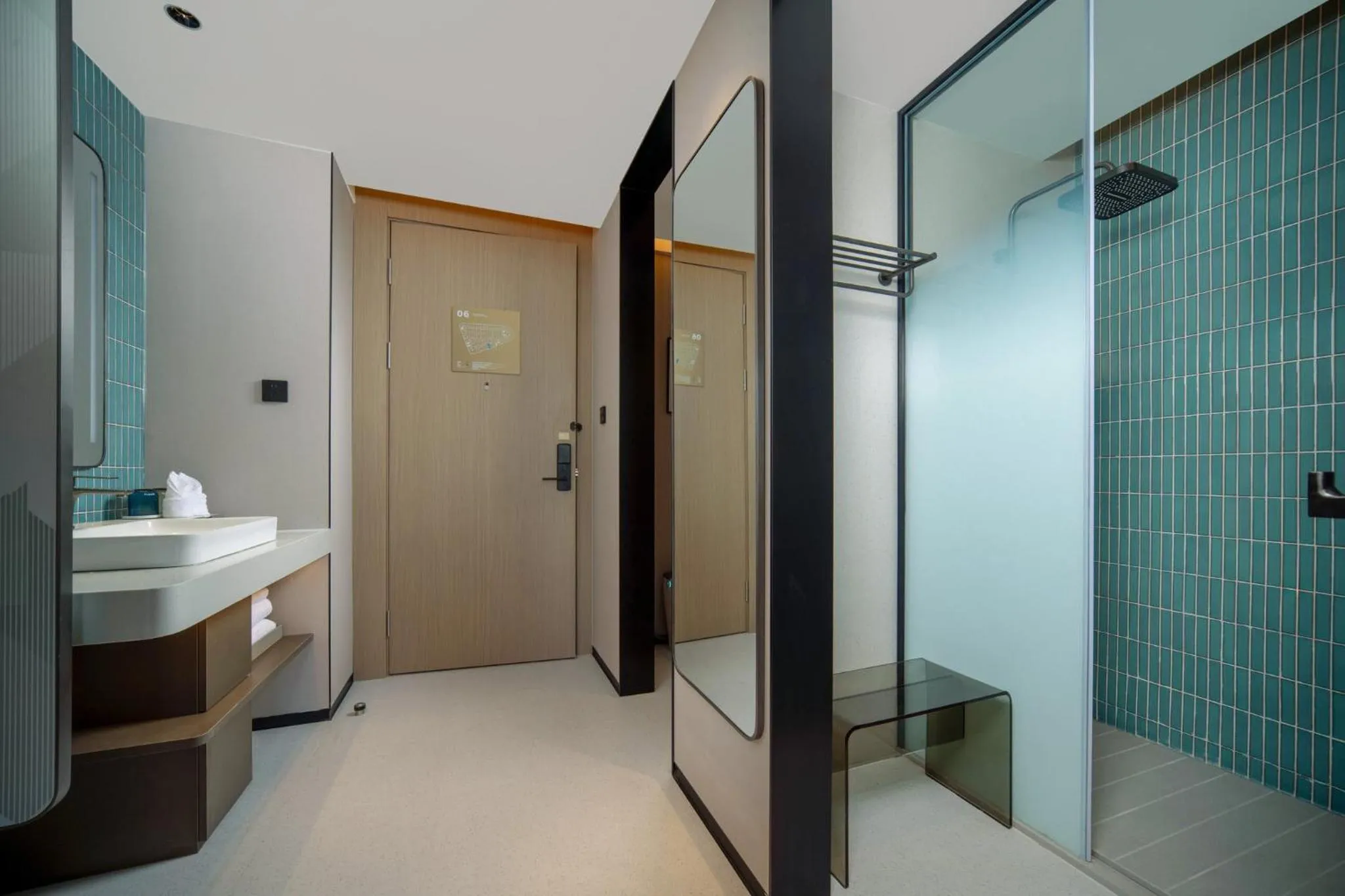 Shower in Holiday Inn Express Shanghai on The Bund by IHG