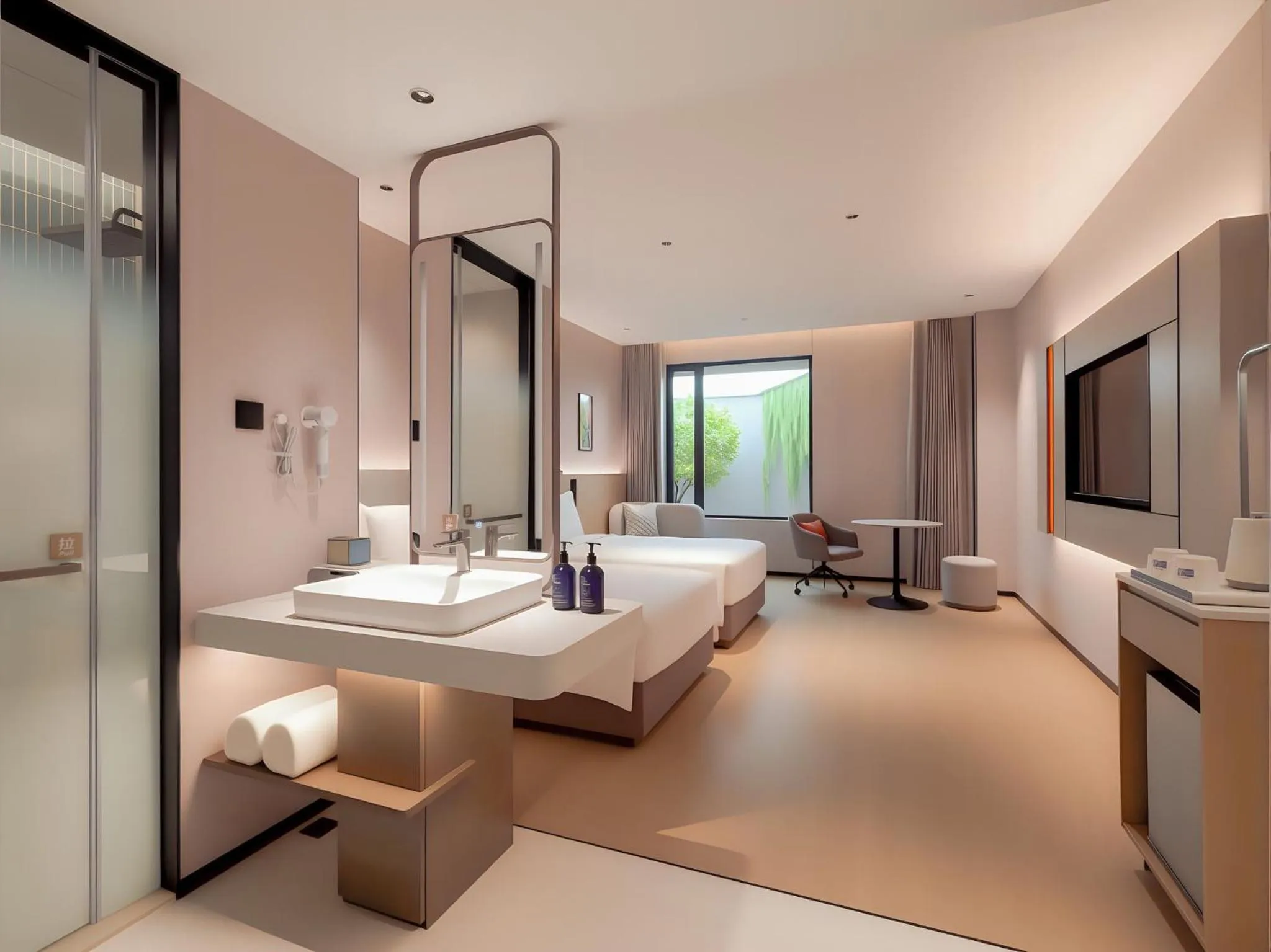 Photo of the whole room in Holiday Inn Express Shanghai on The Bund by IHG