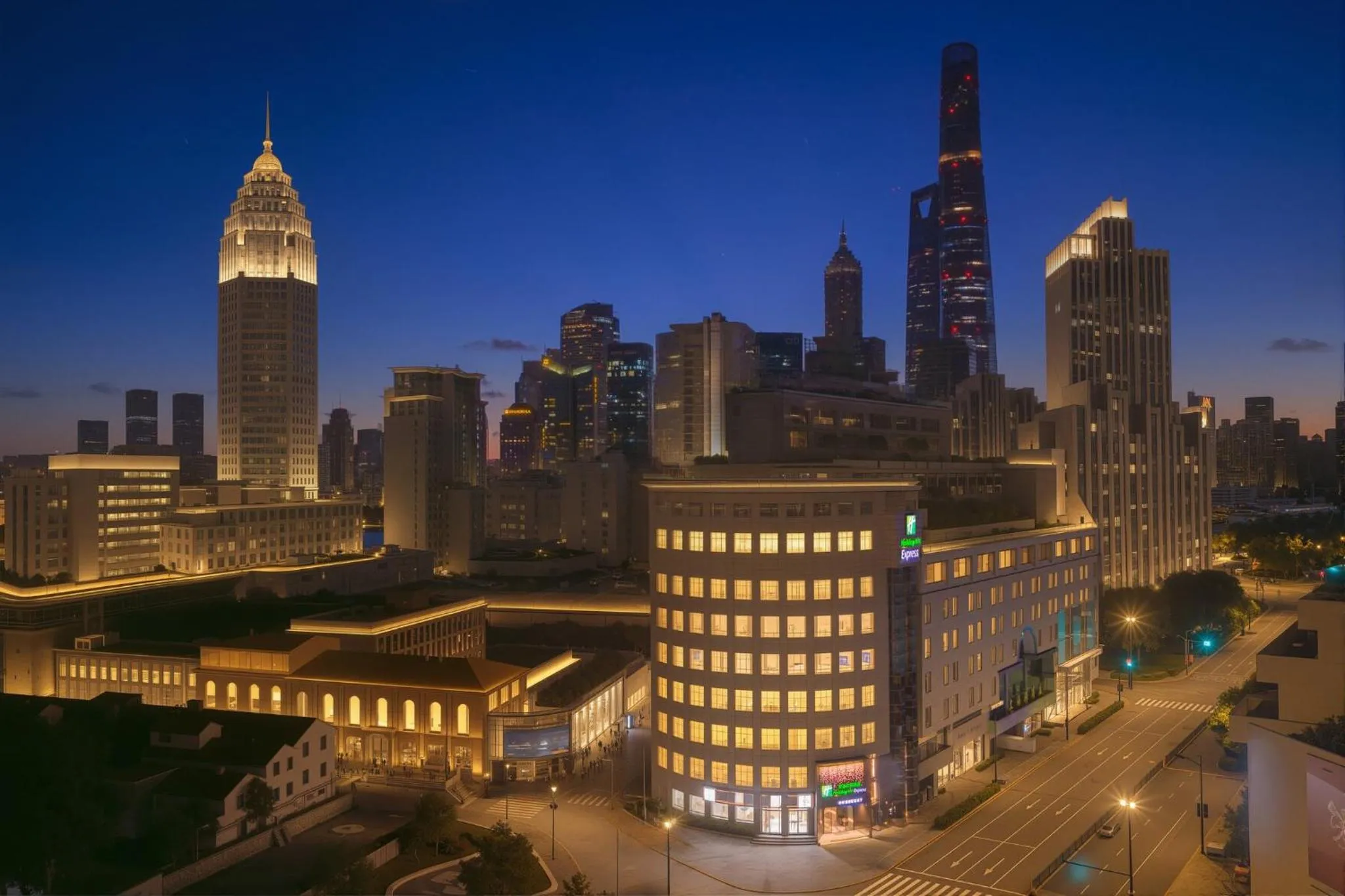 Property building in Holiday Inn Express Shanghai on The Bund by IHG