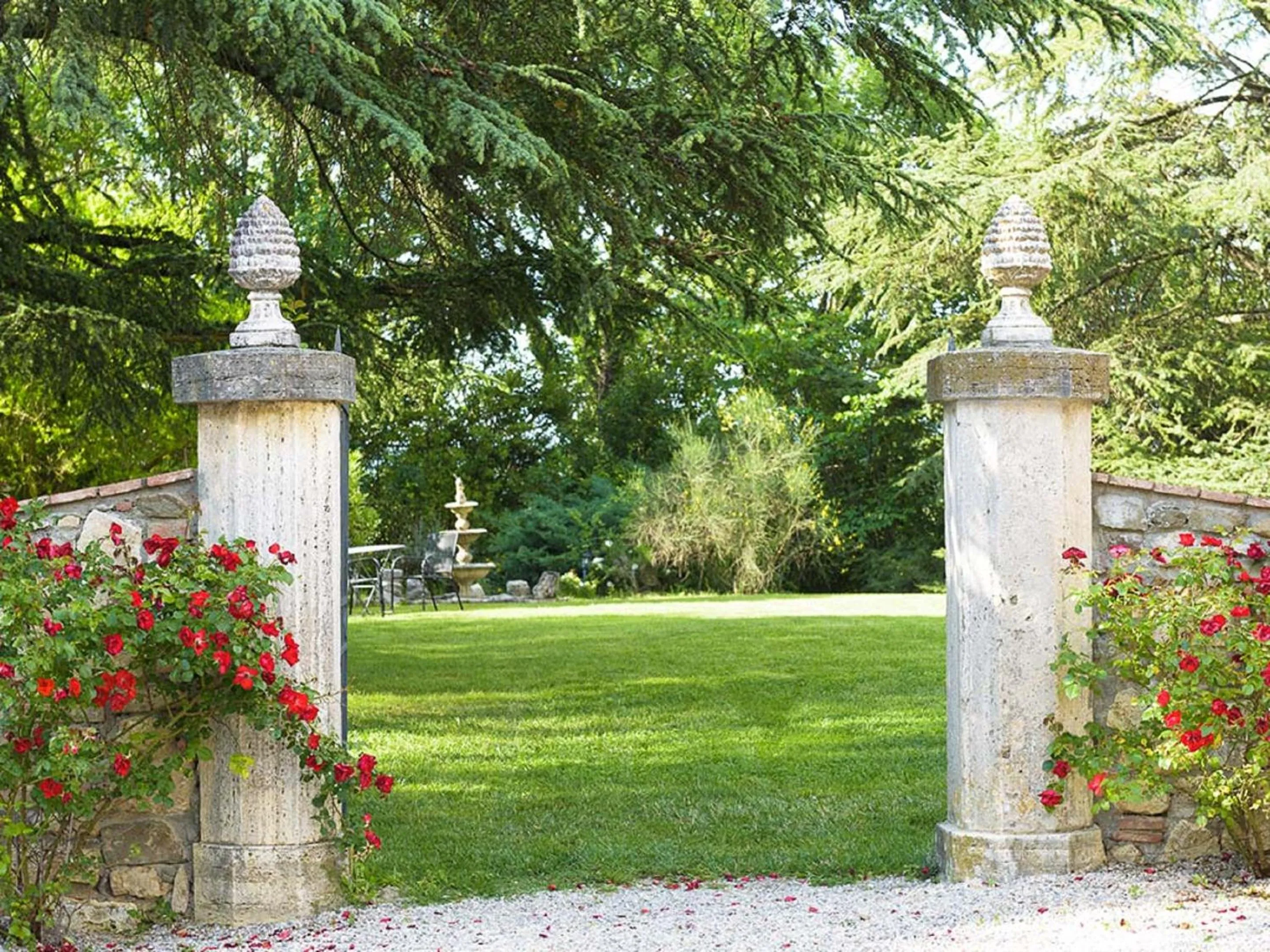 Garden in Borgo Laticastelli