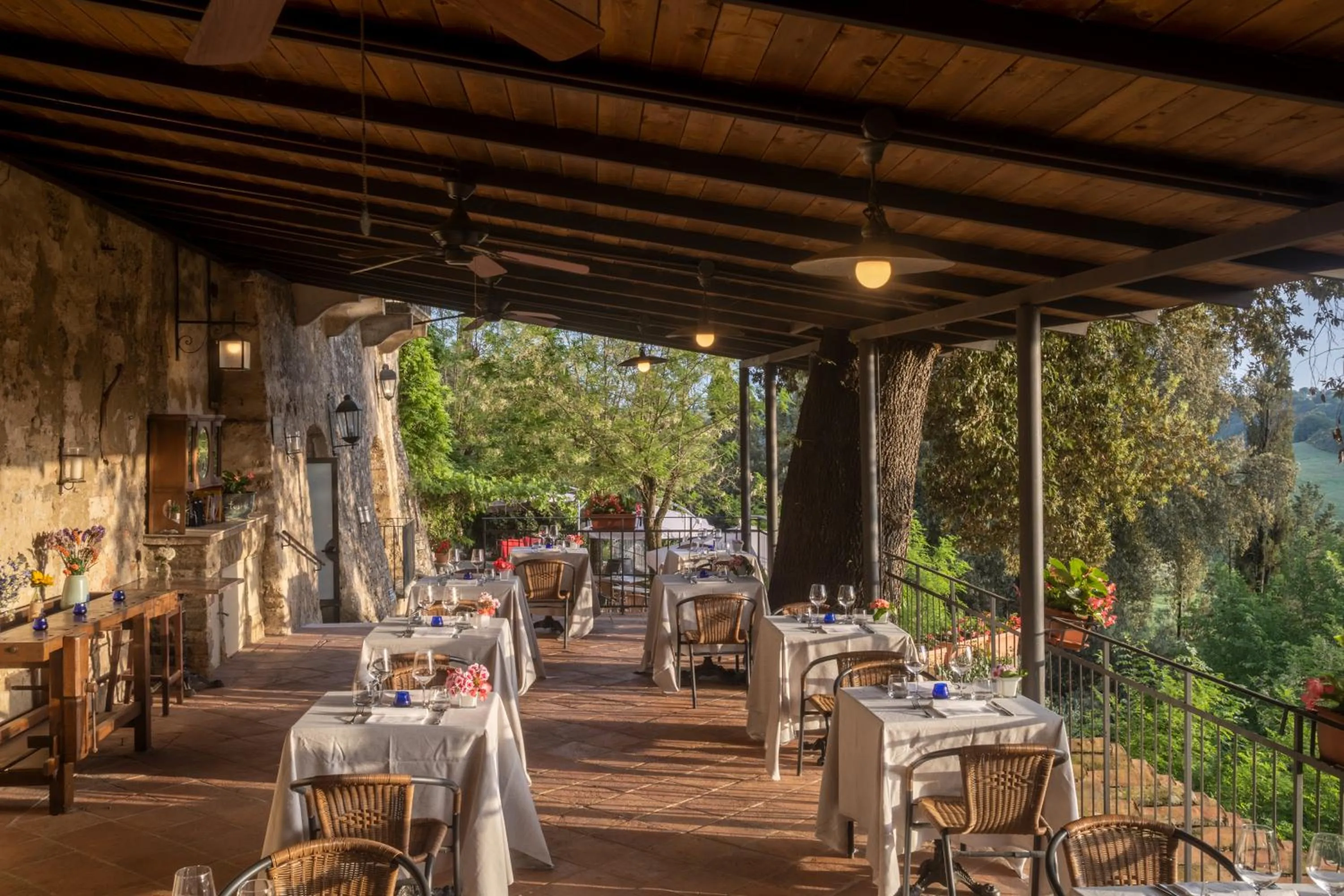 Patio in Borgo Laticastelli