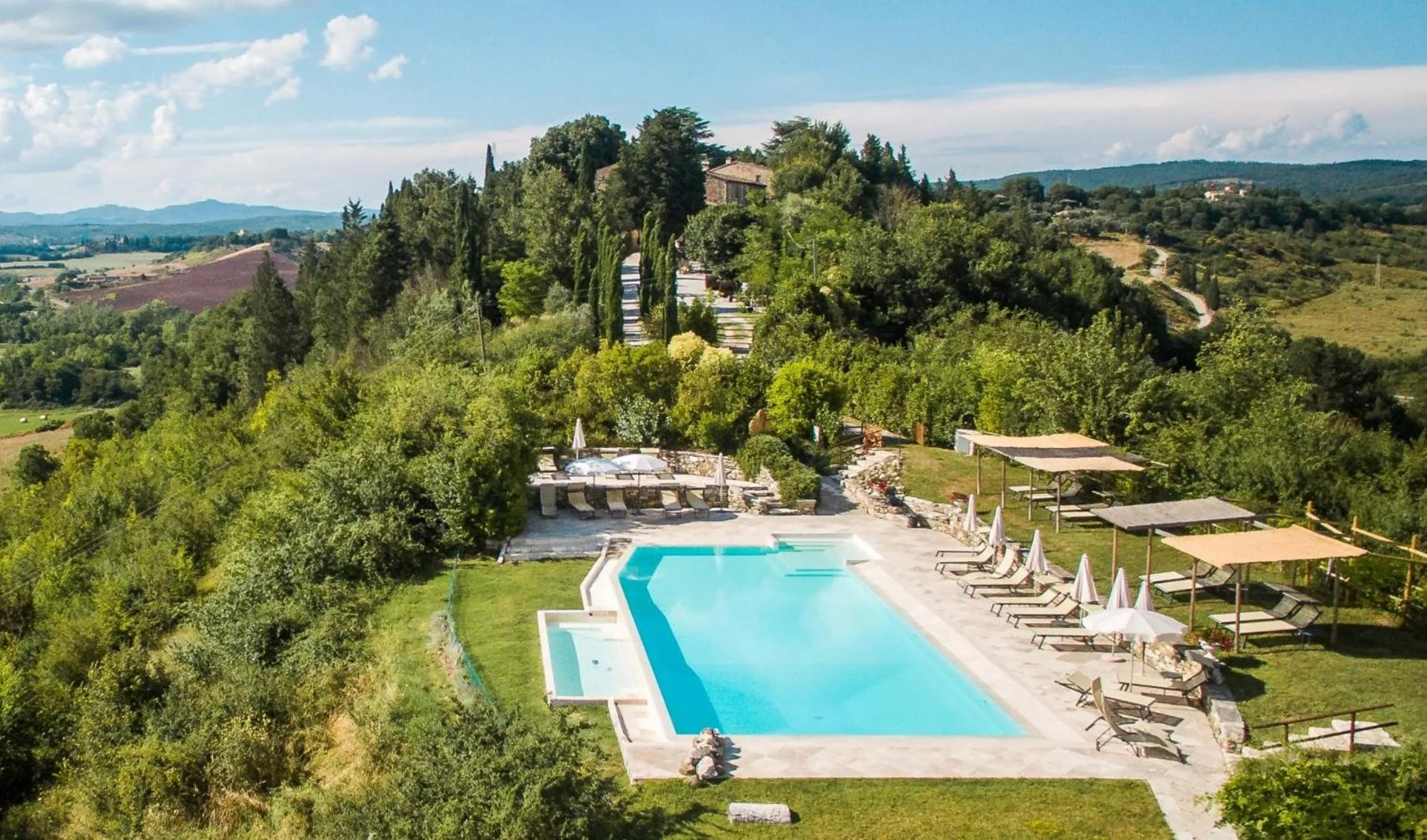 View (from property/room) in Borgo Laticastelli