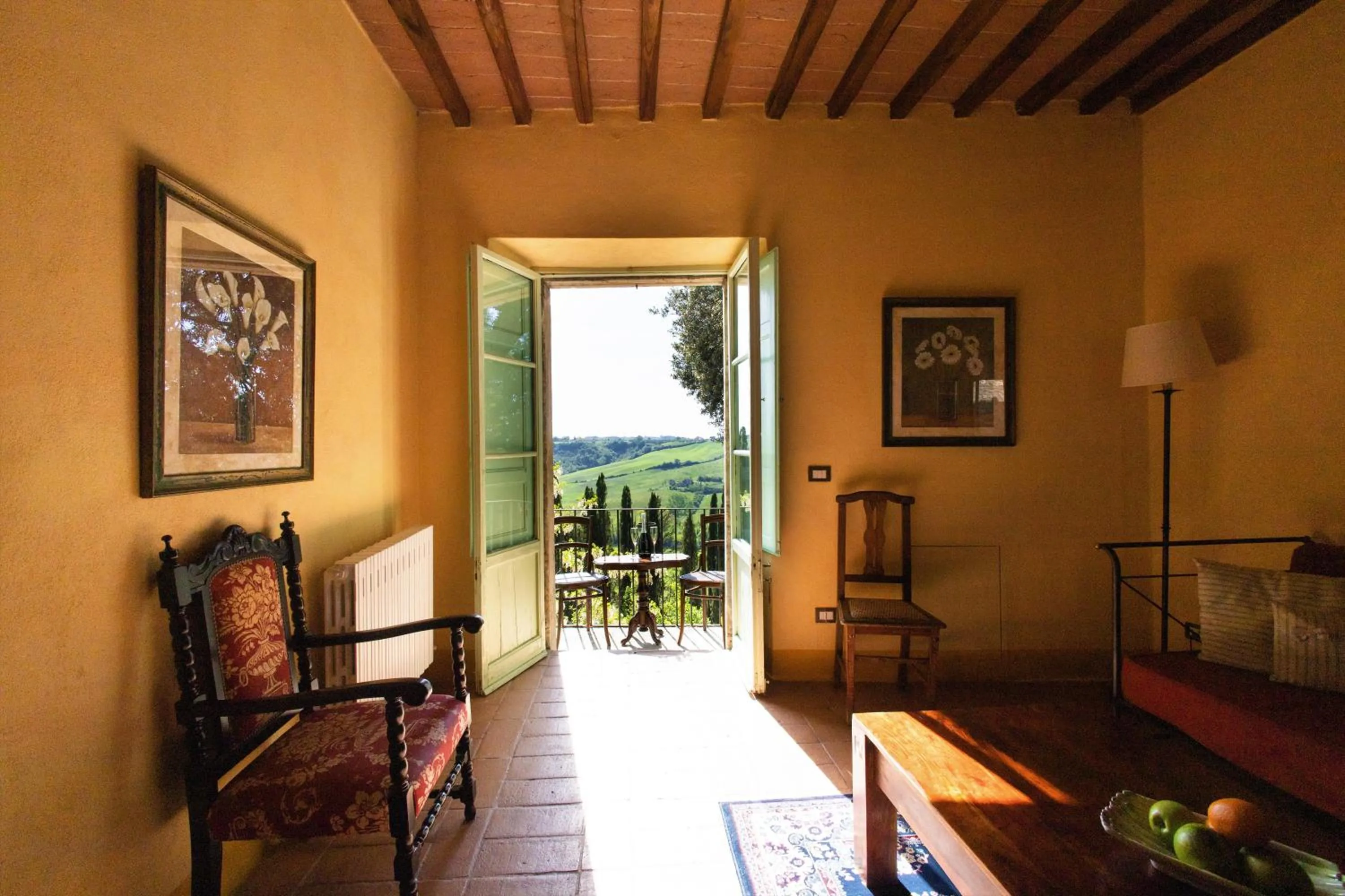 Balcony/Terrace in Borgo Laticastelli
