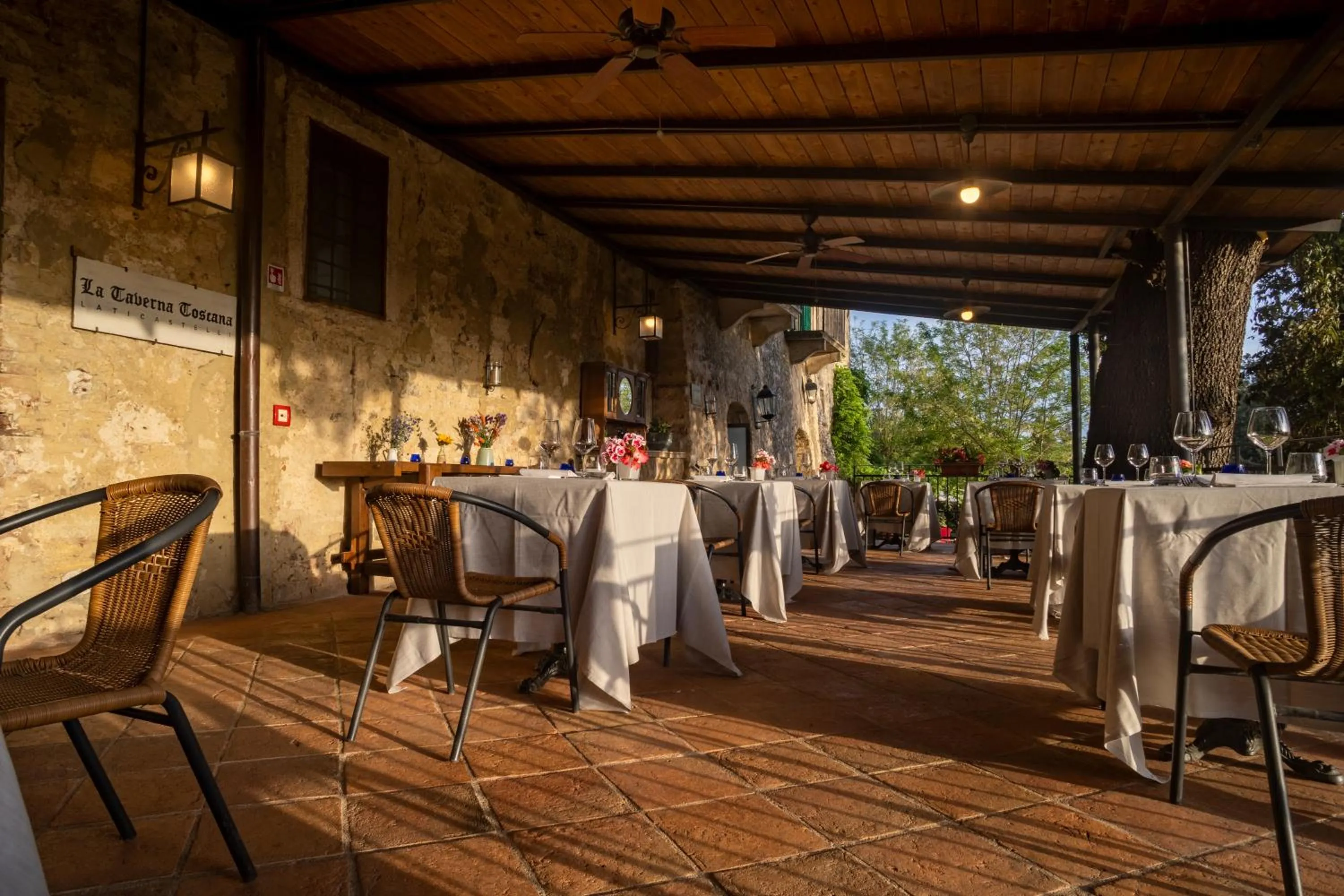 Restaurant/places to eat in Borgo Laticastelli