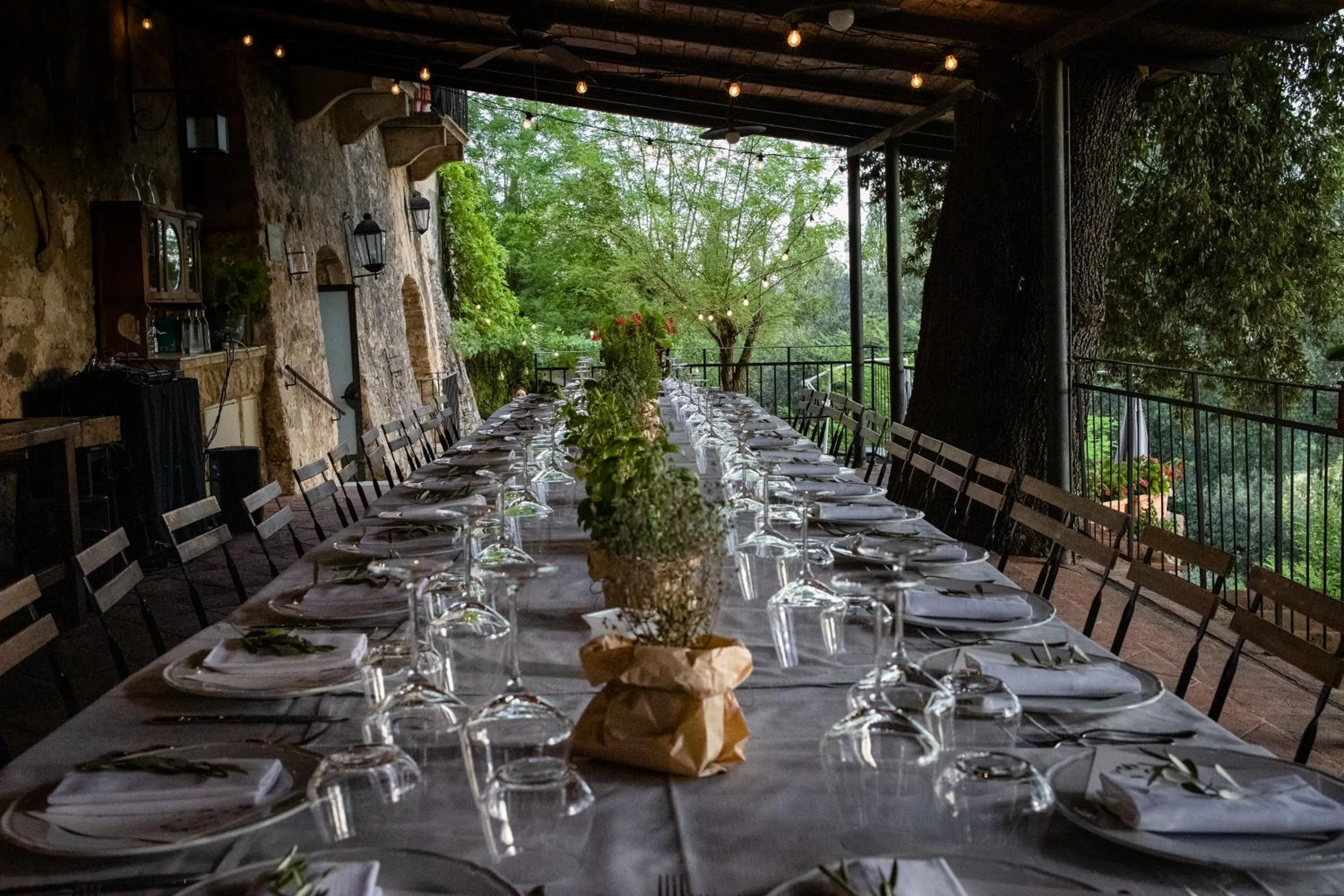 Patio in Borgo Laticastelli