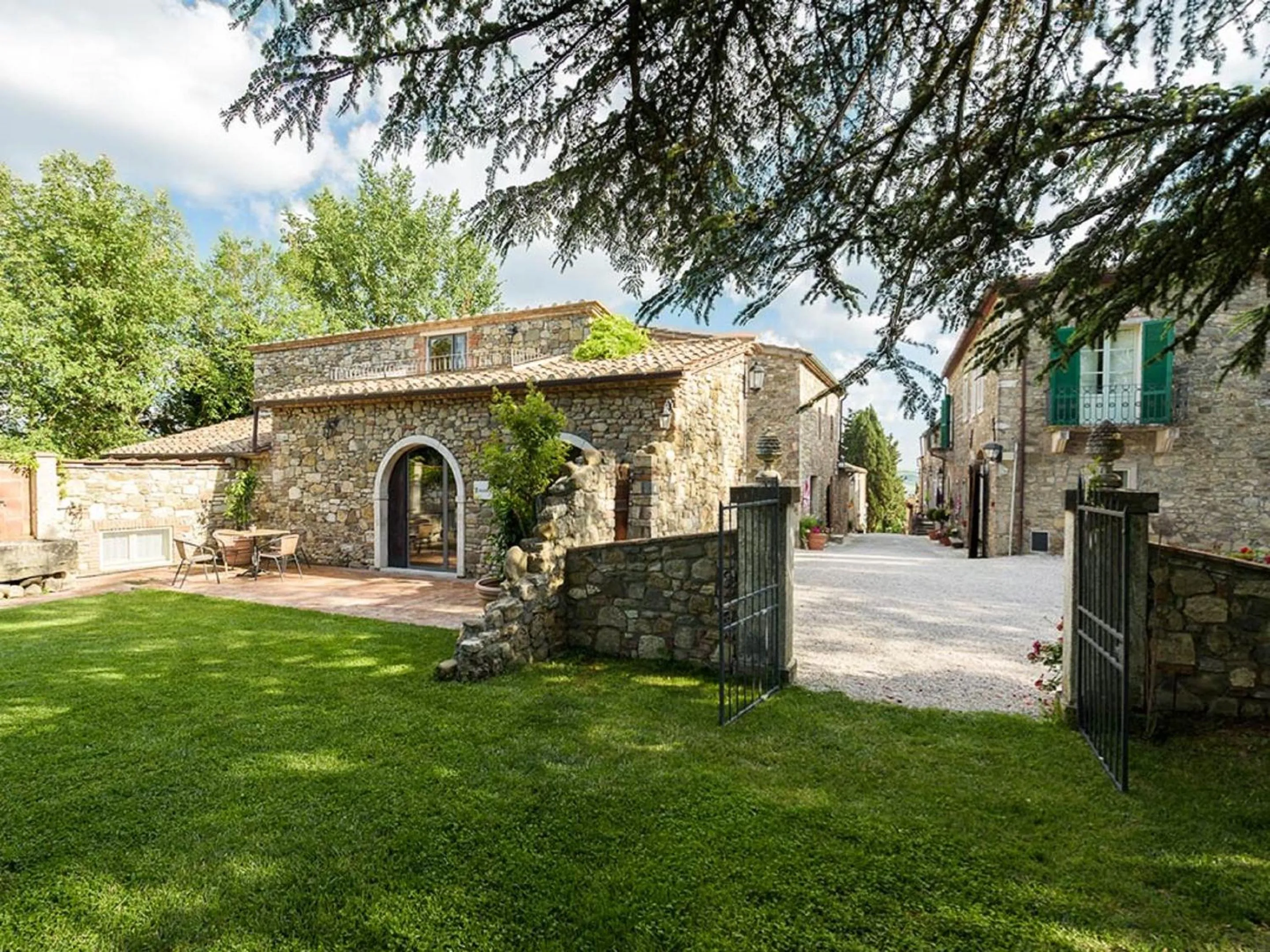 Garden in Borgo Laticastelli