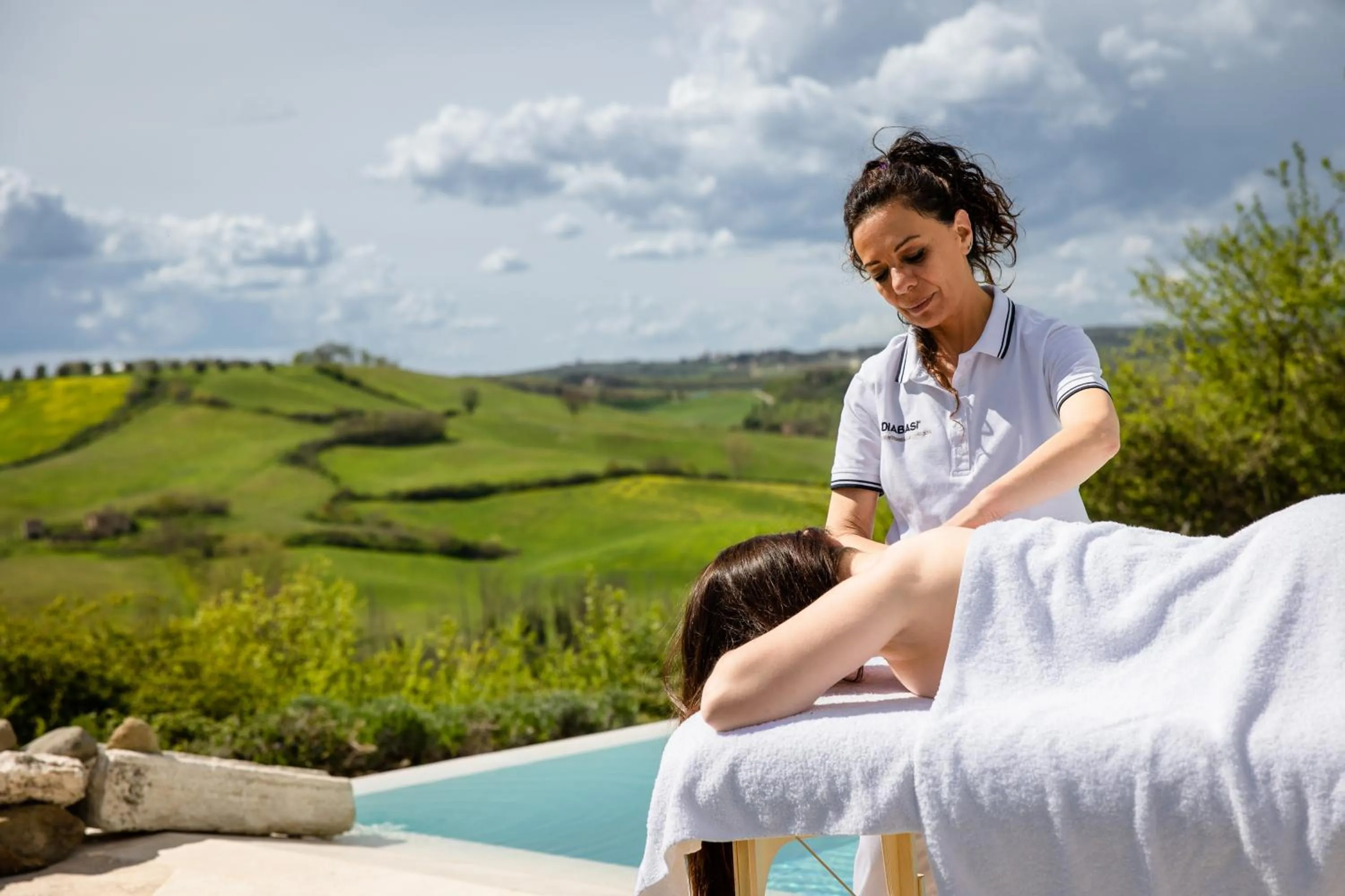 Swimming pool in Borgo Laticastelli