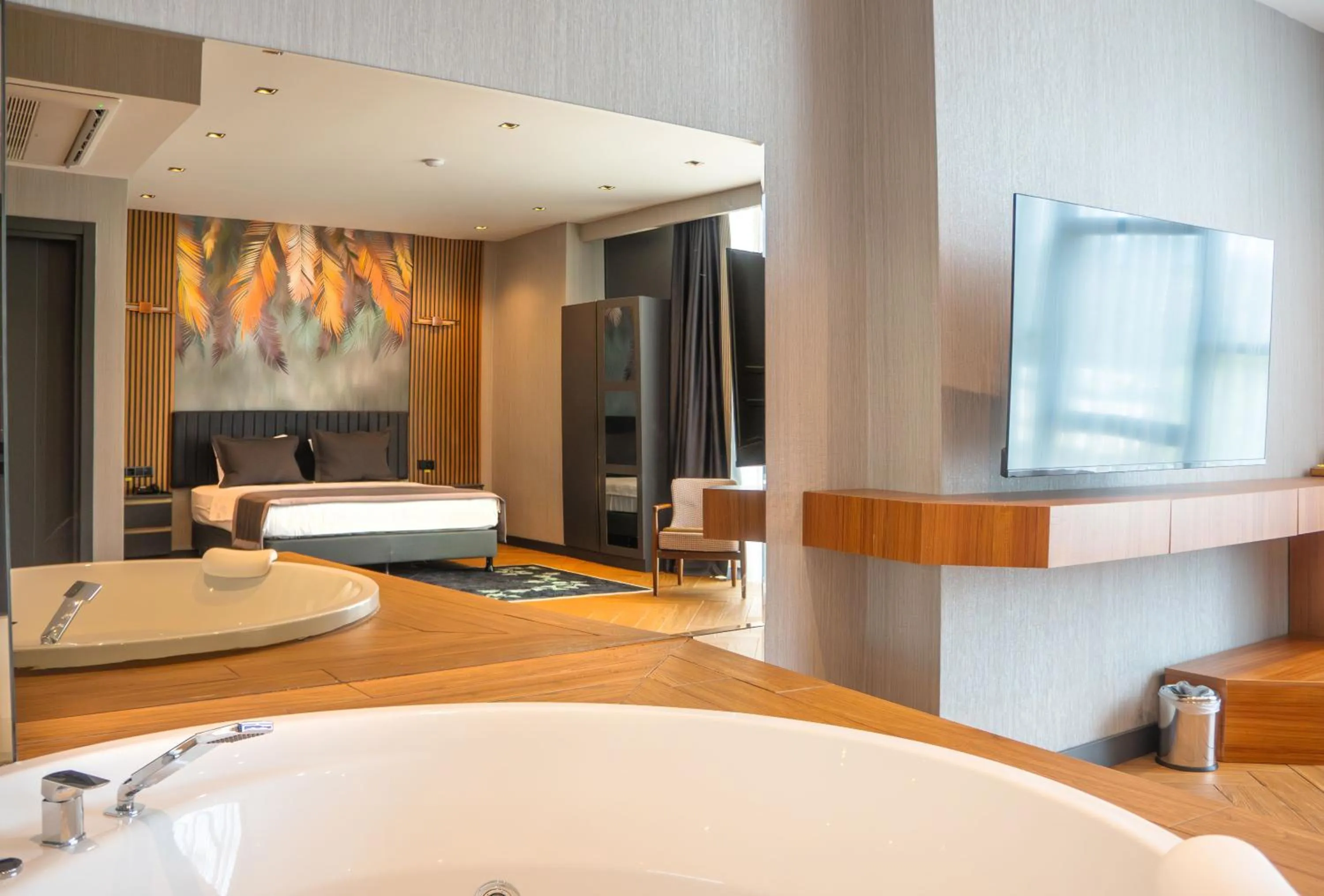 Bed in ivy Hotel Spa