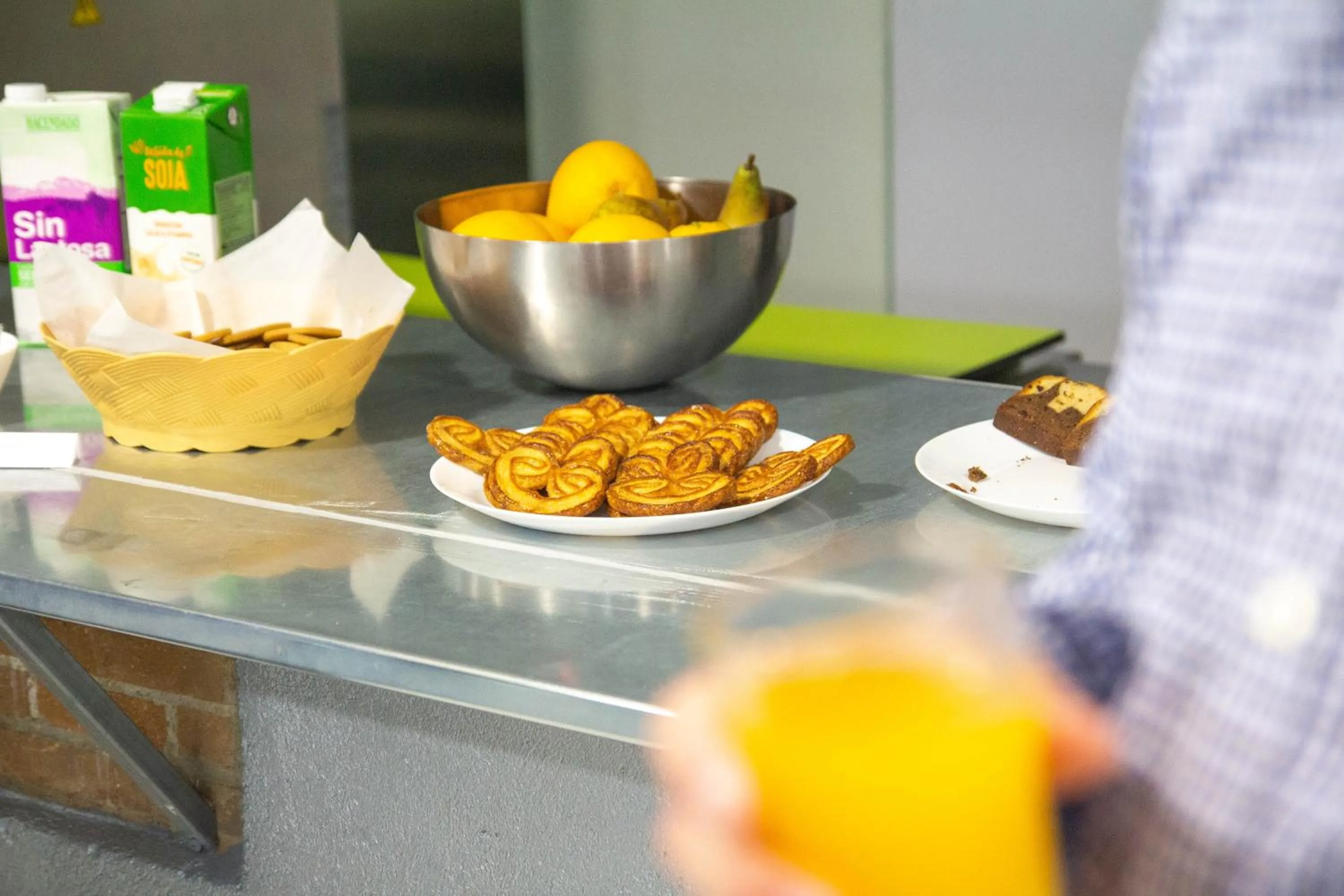 Breakfast in Scout Madrid Hostel