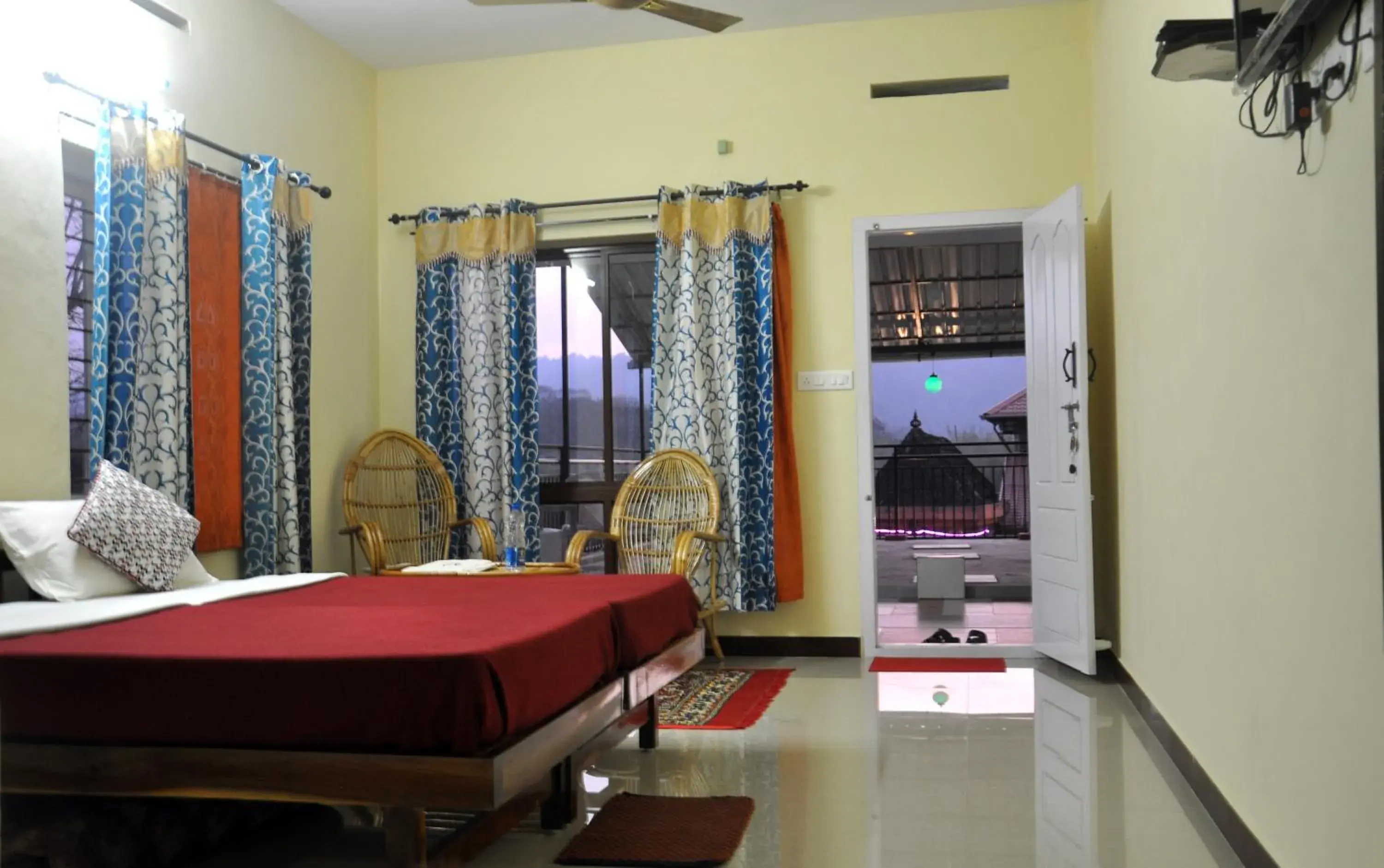 Bed in Quadriya Palace Bed in Quadriya Palace