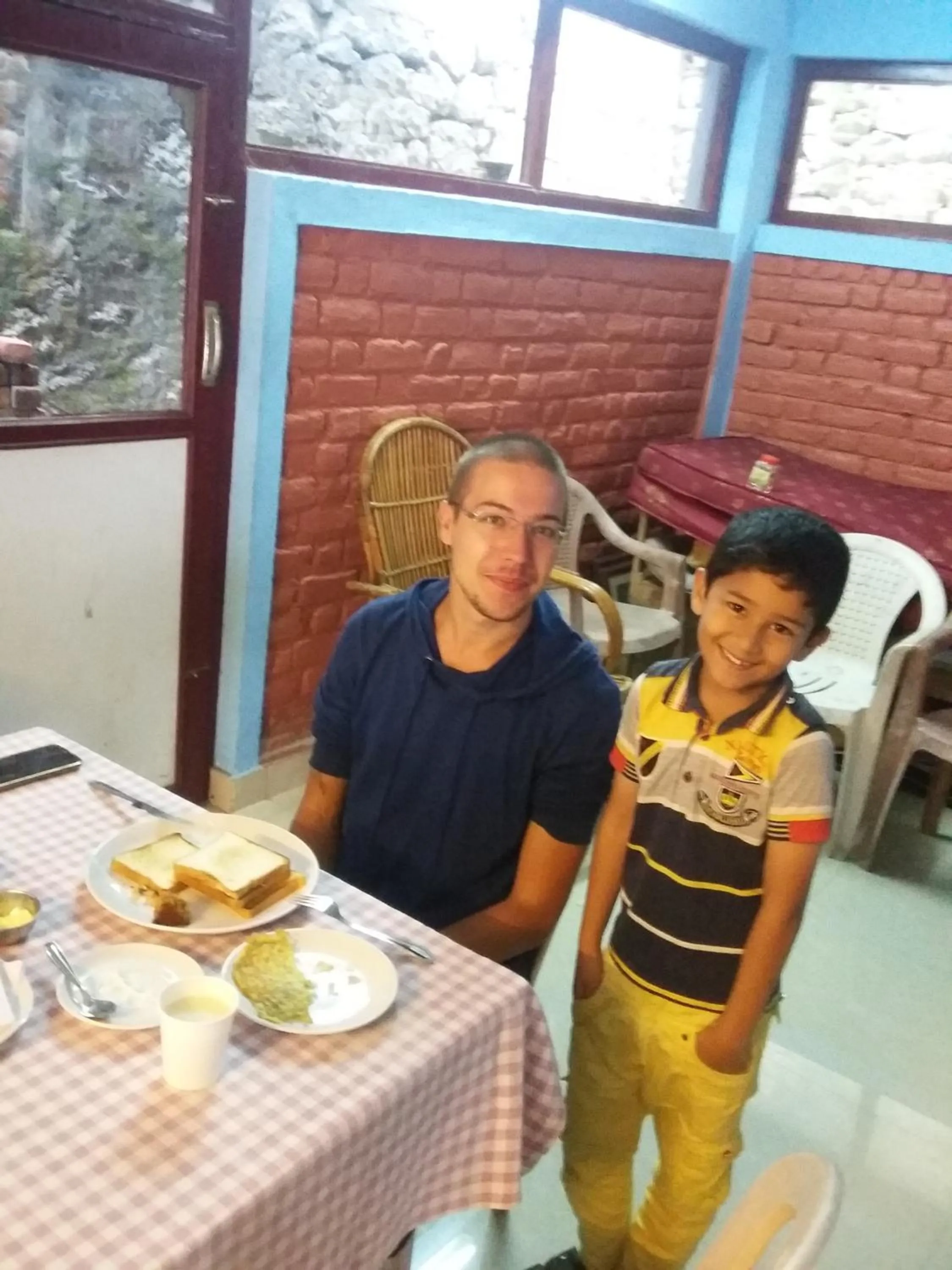 Continental breakfast in Quadriya Palace