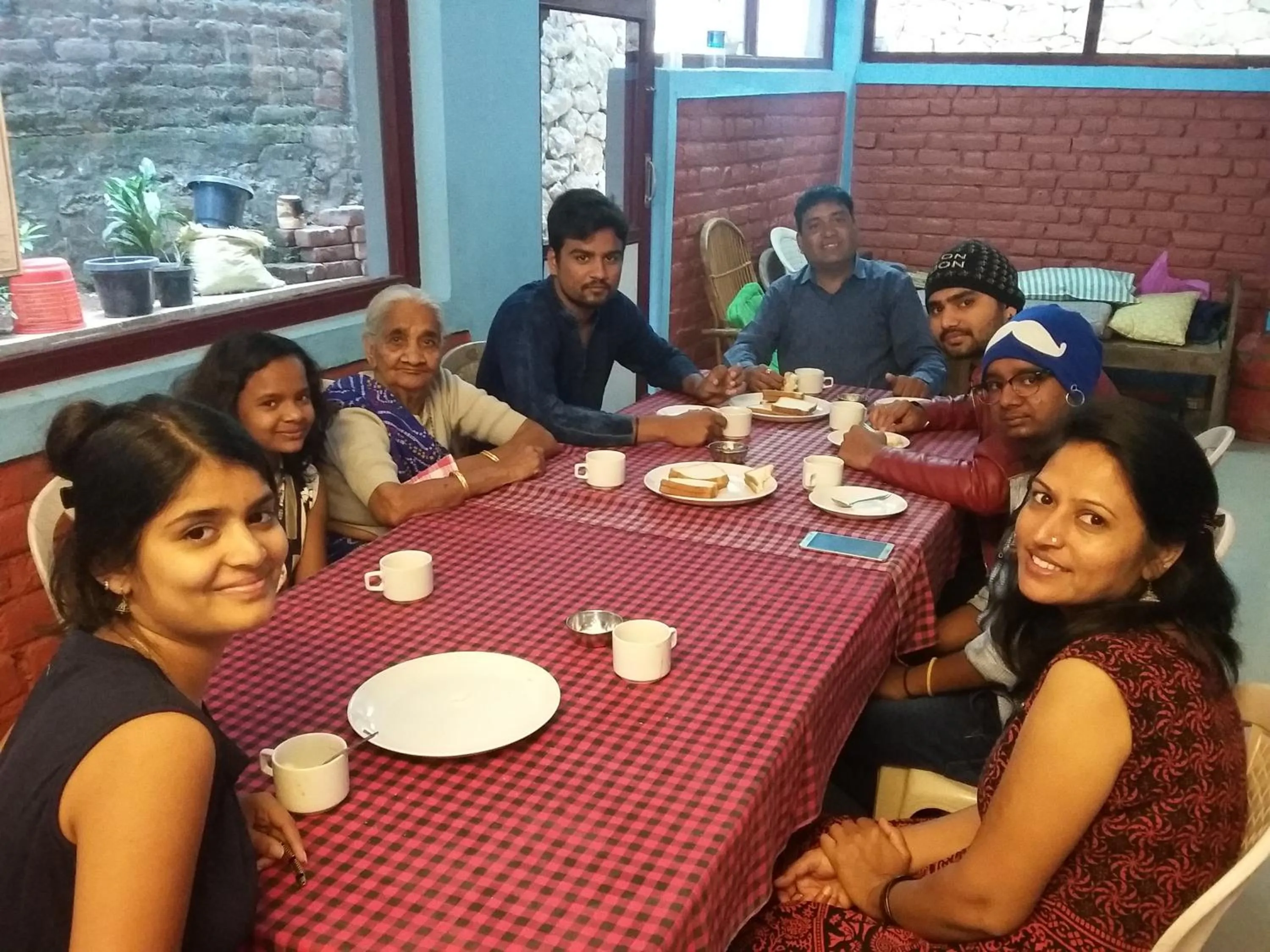 Asian breakfast in Quadriya Palace