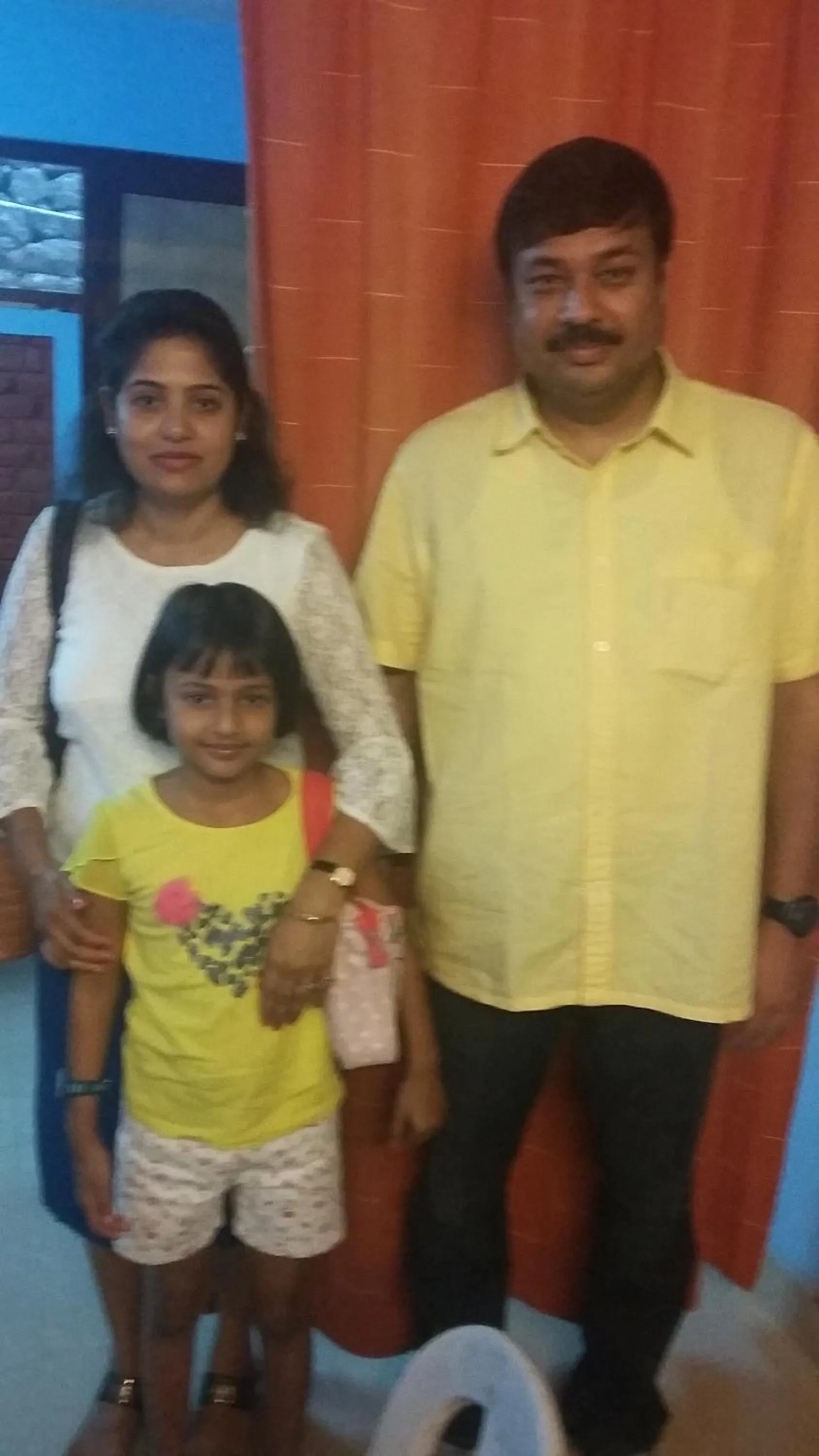 group of guests in Quadriya Palace