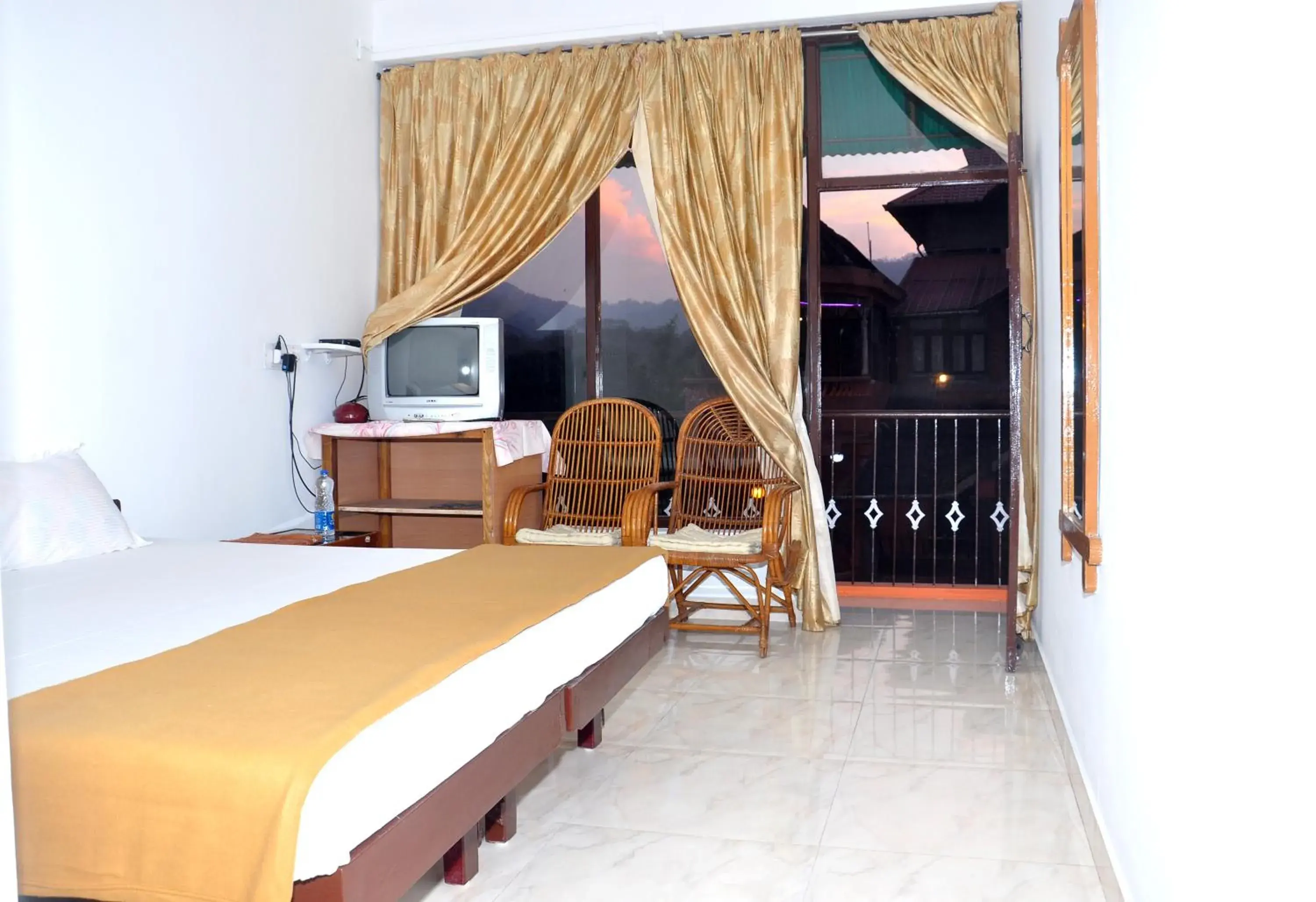 Bed in Quadriya Palace Bed in Quadriya Palace