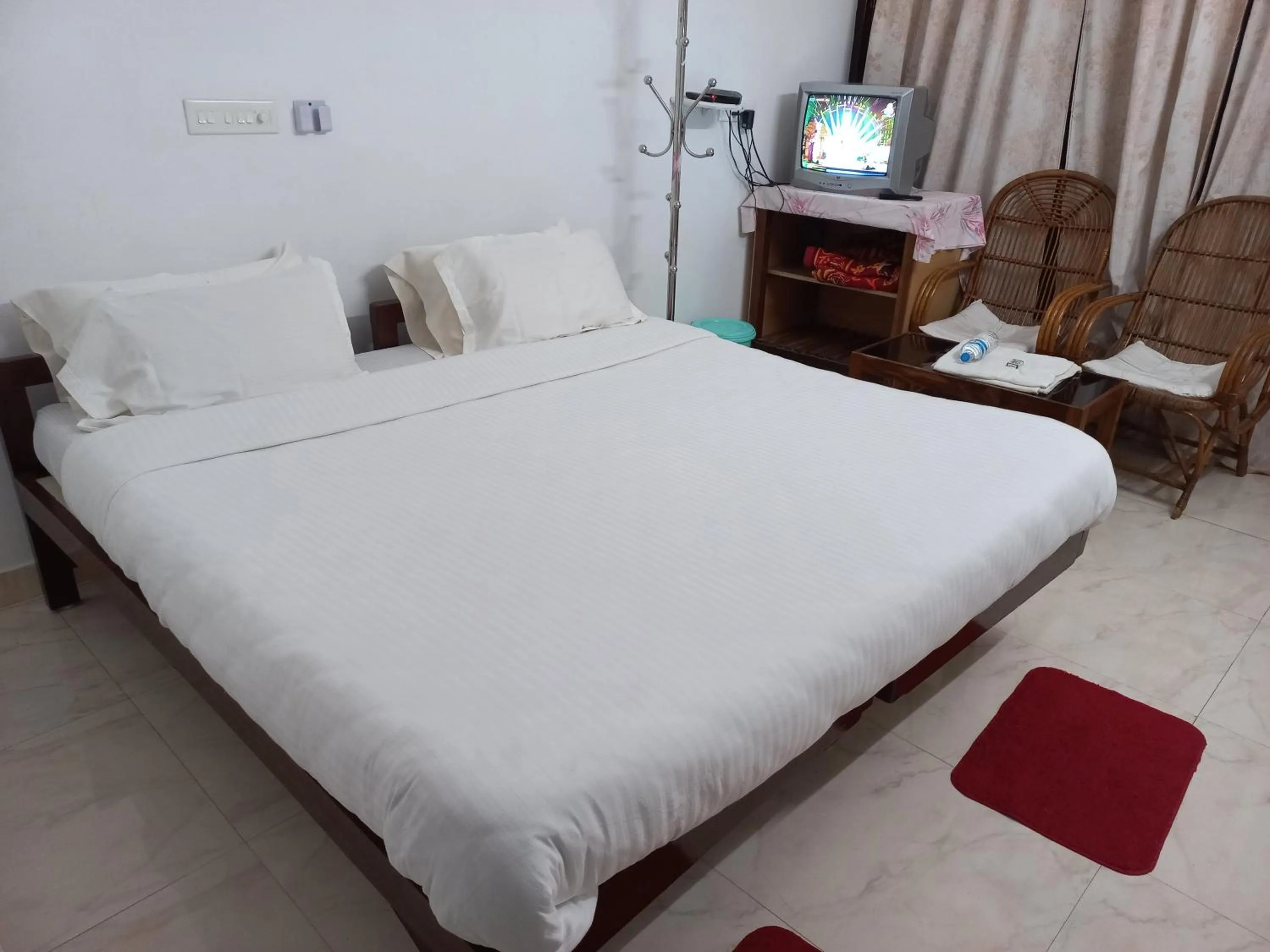 Bed in Quadriya Palace