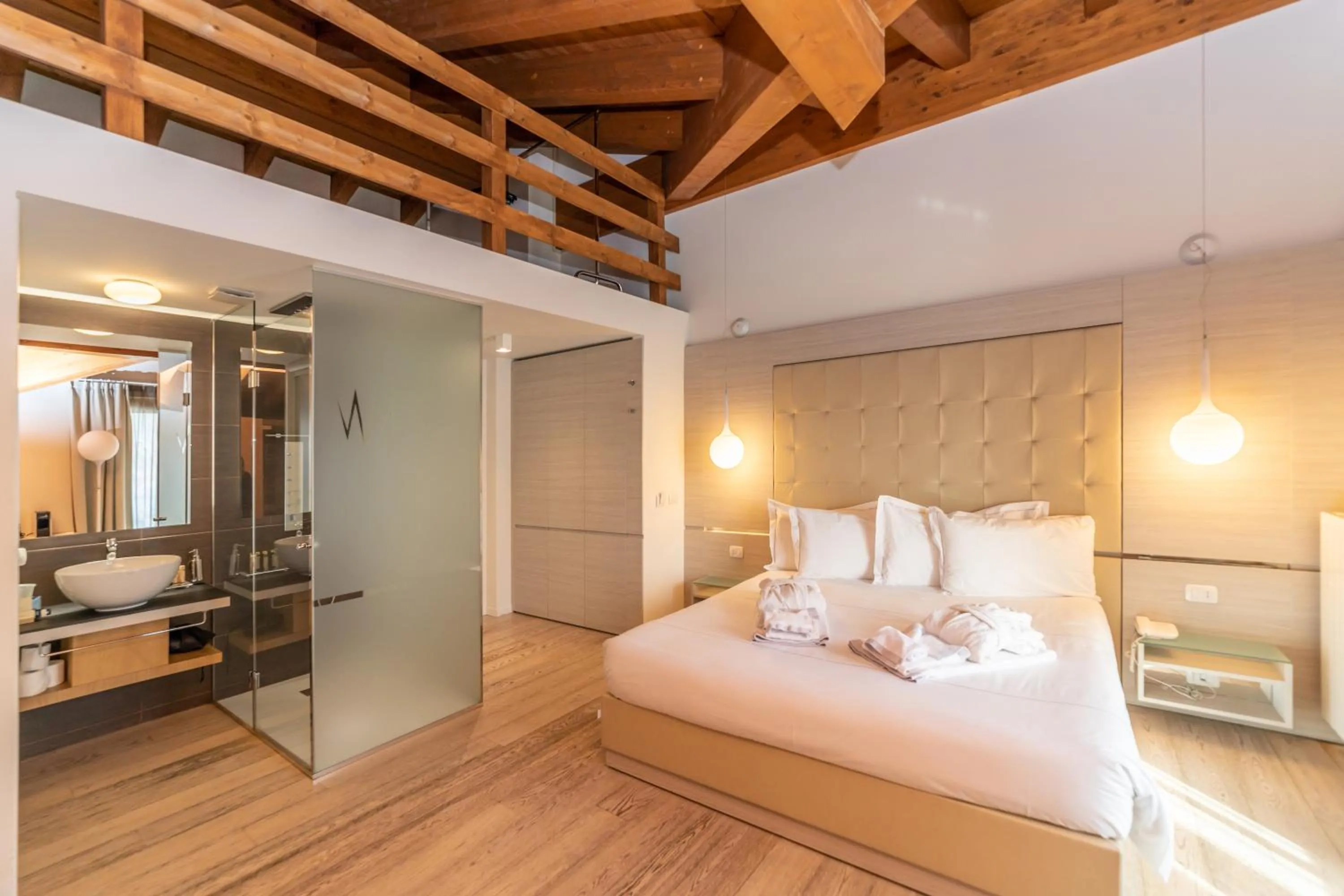 Bed in White Angel Hotel