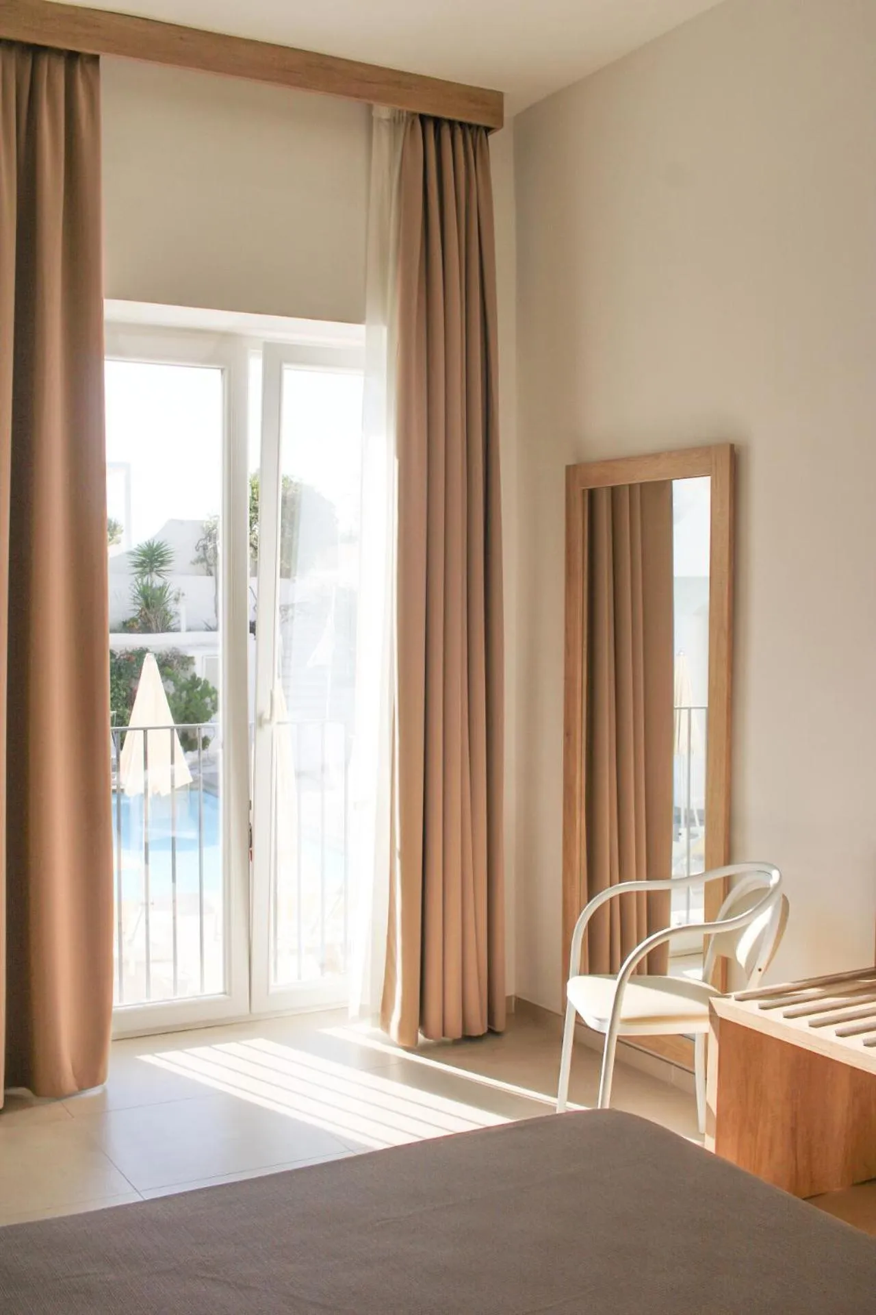 Bed in Hotel Falcone