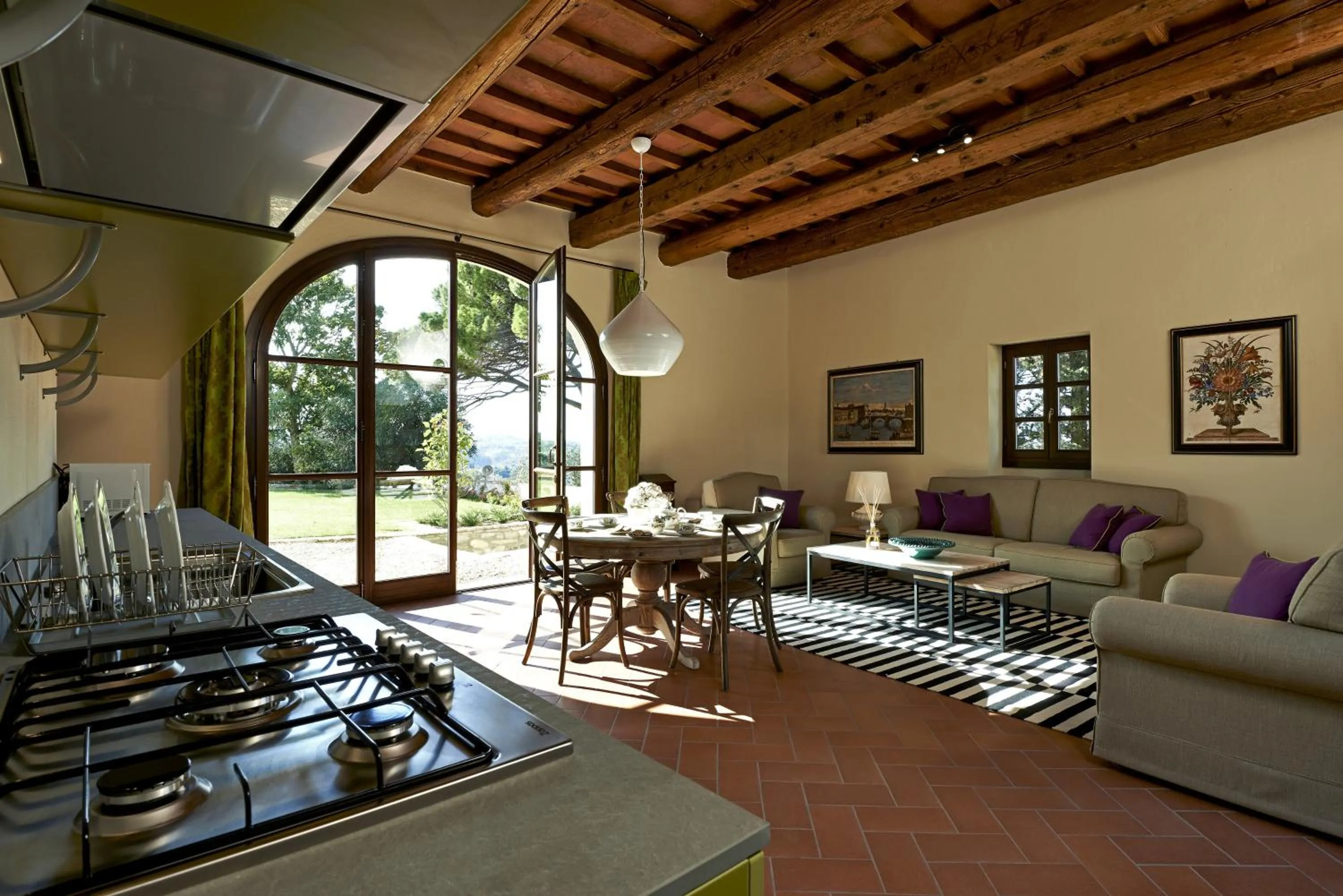 Kitchen or kitchenette in Villa Medicea di Lilliano