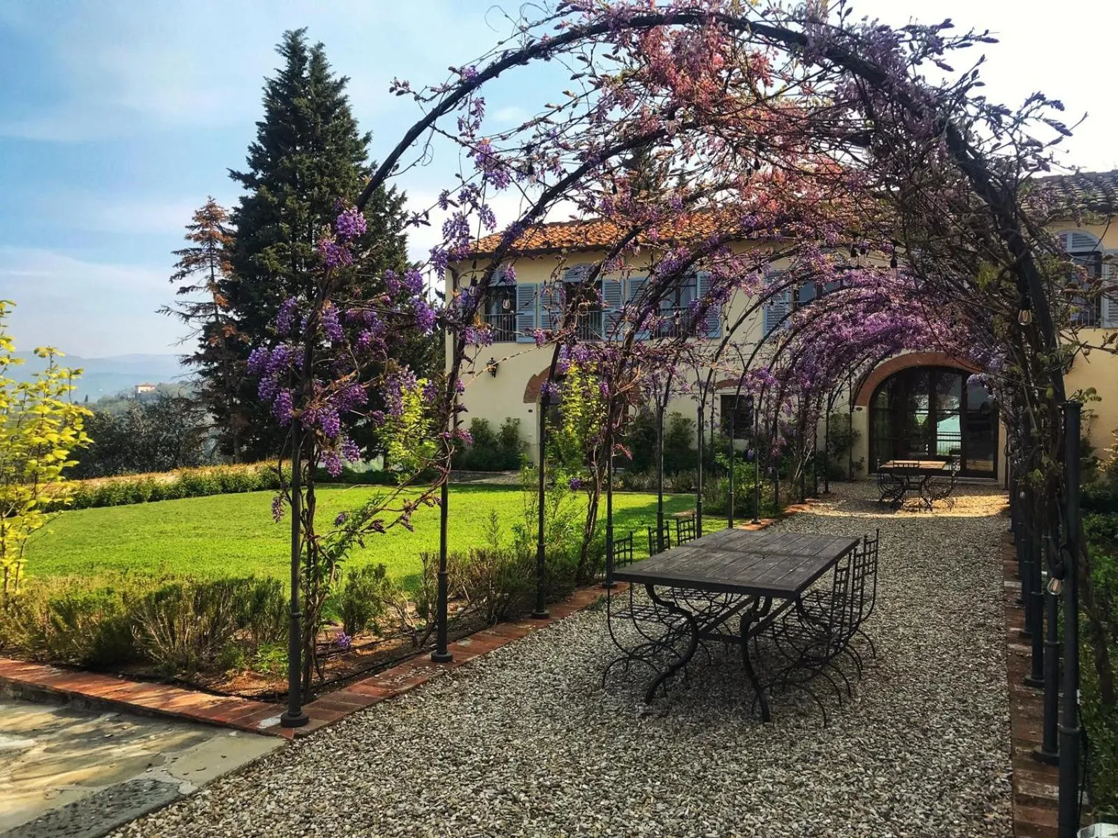 Garden in Villa Medicea di Lilliano