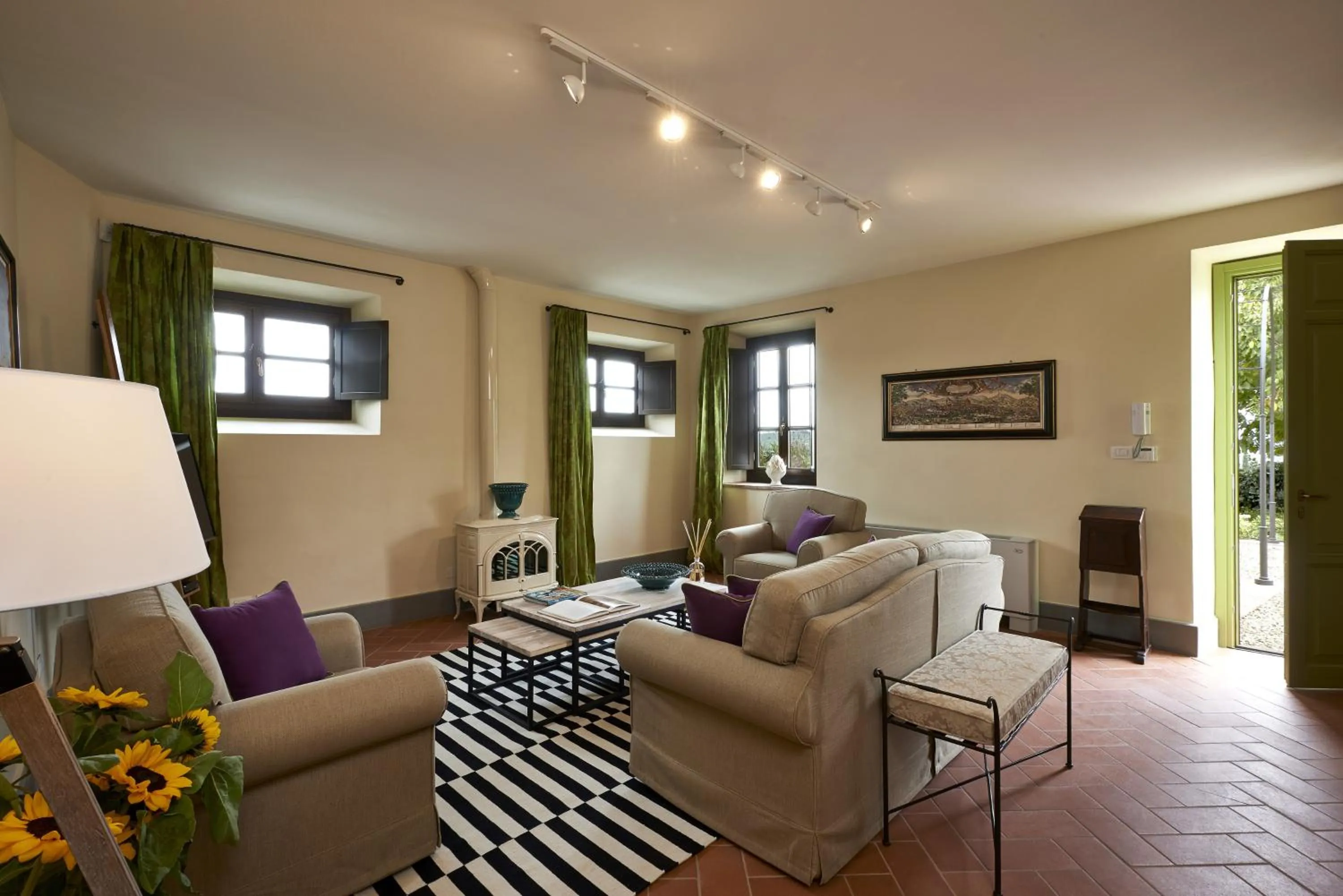 Living room in Villa Medicea di Lilliano