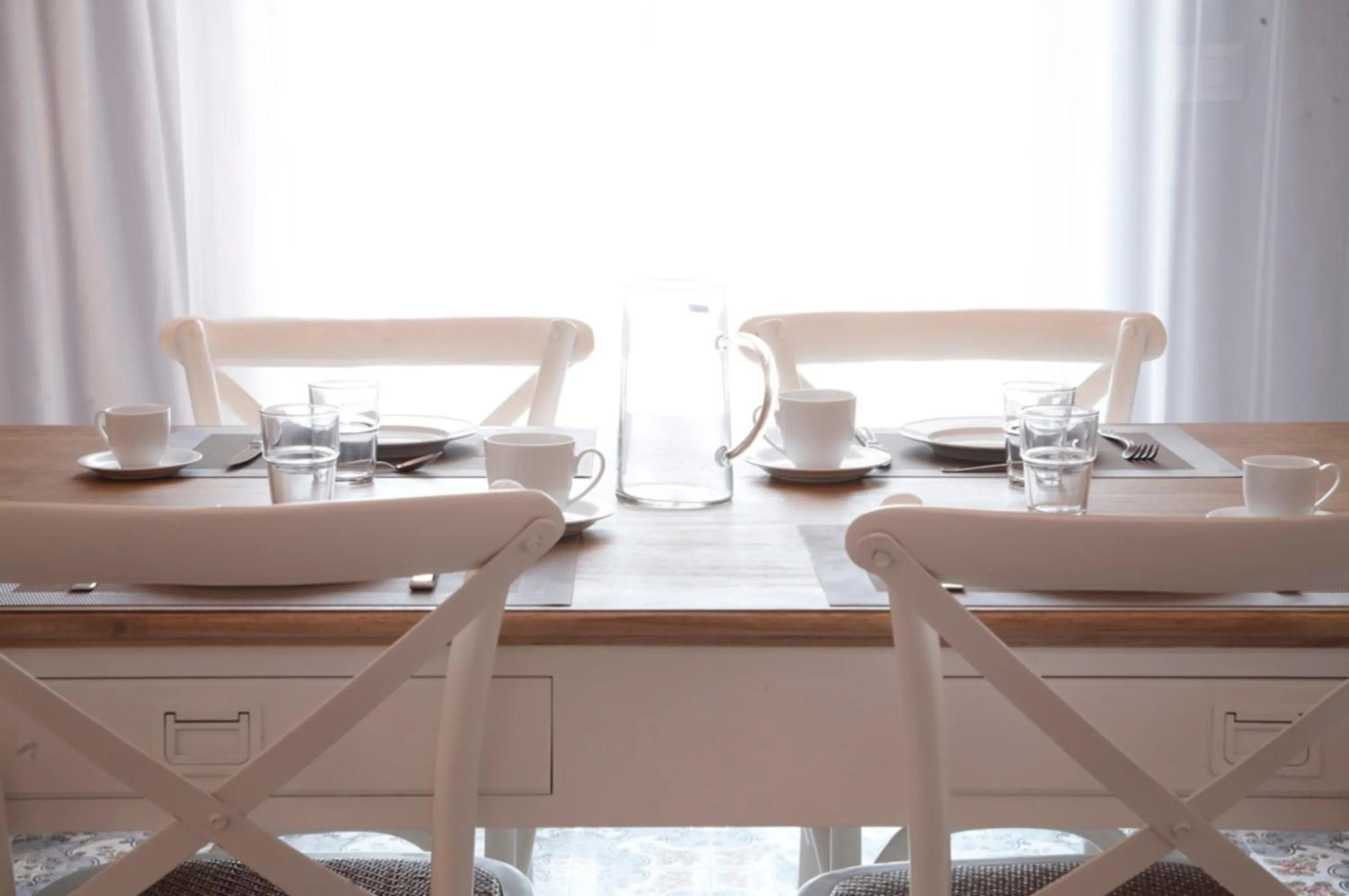 Communal kitchen in B&B Del Corso